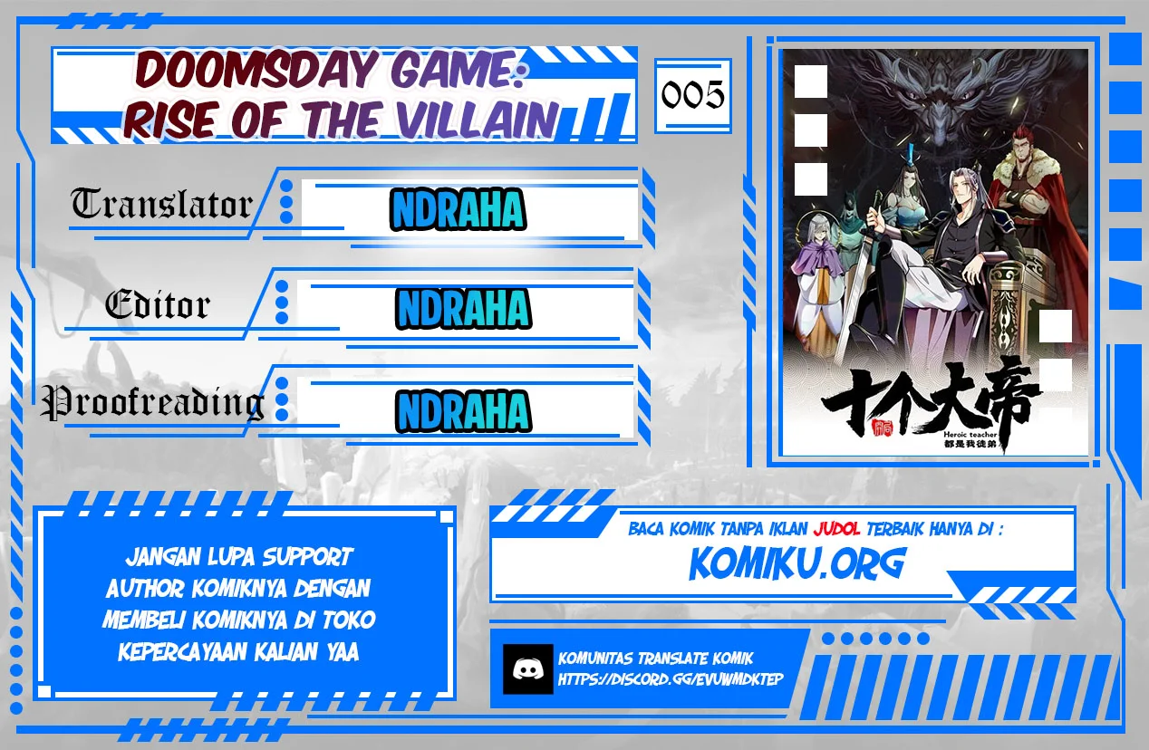 Doomsday Game: Rise of the Villain Chapter 5 - halaman 1