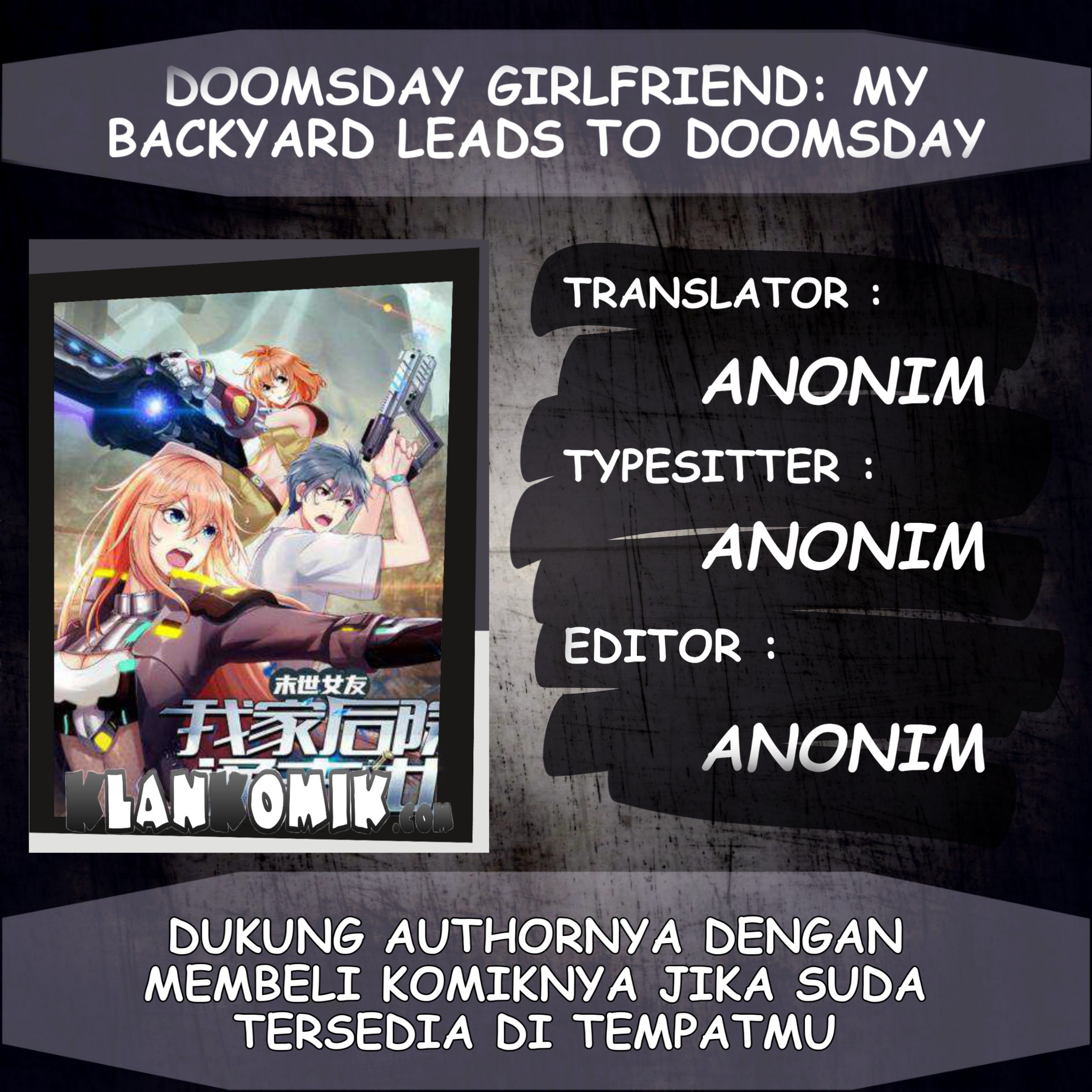 Doomsday Girlfriend: My Backyard Leads to Doomsday Chapter 0 - halaman 1