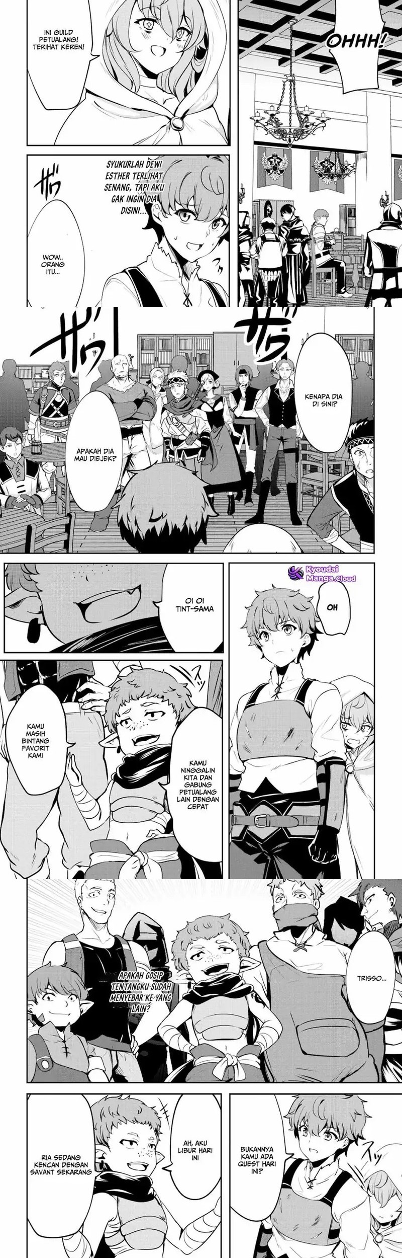 Dore dake Doryoku Shite mo Mannen Level 0 no Ore wa Tsuihou Sareta Chapter 4 - halaman 2