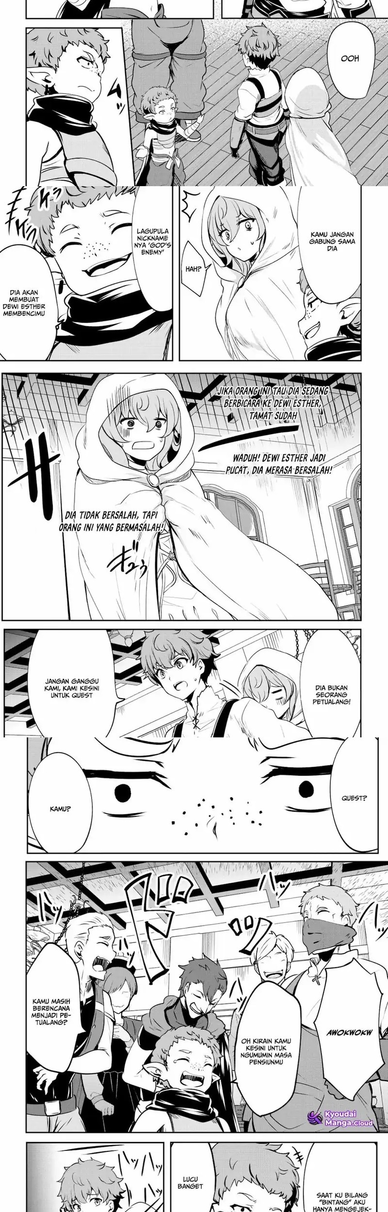 Dore dake Doryoku Shite mo Mannen Level 0 no Ore wa Tsuihou Sareta Chapter 4 - halaman 3