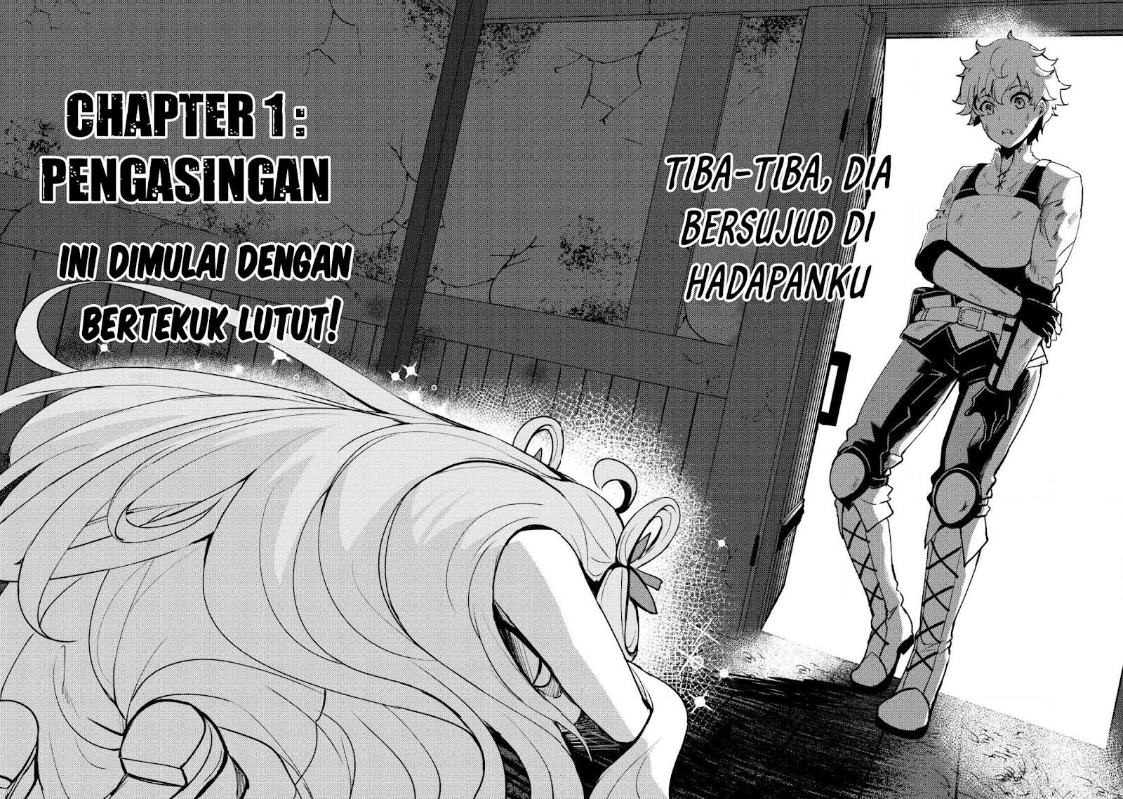 Doredake Doryoku shitemo Mannen Level 0 no Ore wa Tsuihou sareta: Kami no Teki to Yobareta Shounen wa, Shachiku Megami to Deatte Saikyou no Chikara wo Te ni Ireru Chapter 1 - halaman 3