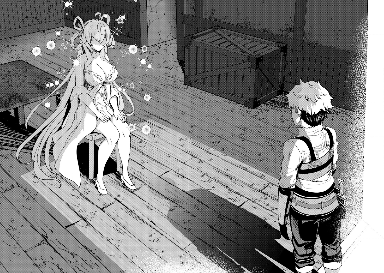 Doredake Doryoku shitemo Mannen Level 0 no Ore wa Tsuihou sareta: Kami no Teki to Yobareta Shounen wa, Shachiku Megami to Deatte Saikyou no Chikara wo Te ni Ireru Chapter 1 - halaman 35