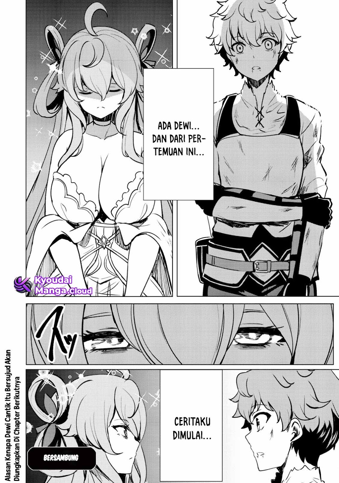 Doredake Doryoku shitemo Mannen Level 0 no Ore wa Tsuihou sareta: Kami no Teki to Yobareta Shounen wa, Shachiku Megami to Deatte Saikyou no Chikara wo Te ni Ireru Chapter 1 - halaman 36