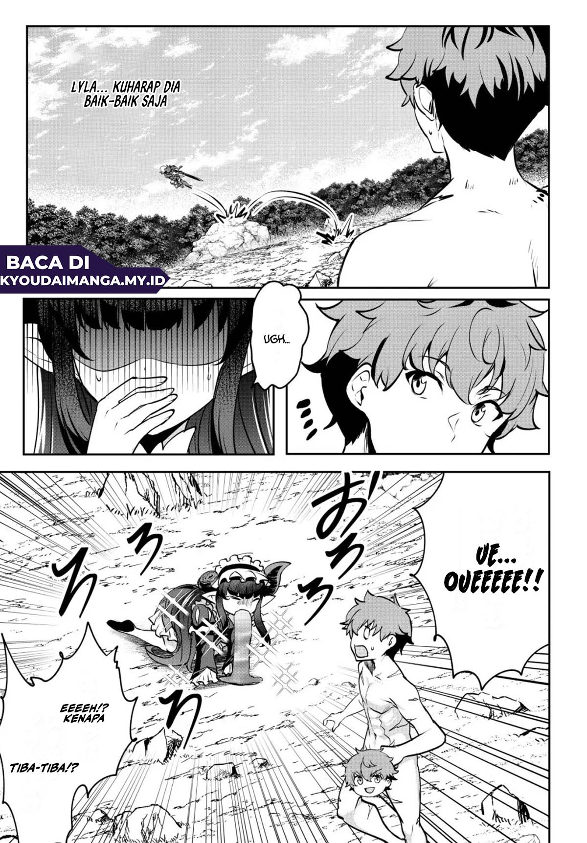 Doredake Doryoku shitemo Mannen Level 0 no Ore wa Tsuihou sareta: Kami no Teki to Yobareta Shounen wa, Shachiku Megami to Deatte Saikyou no Chikara wo Te ni Ireru Chapter 14 - halaman 11