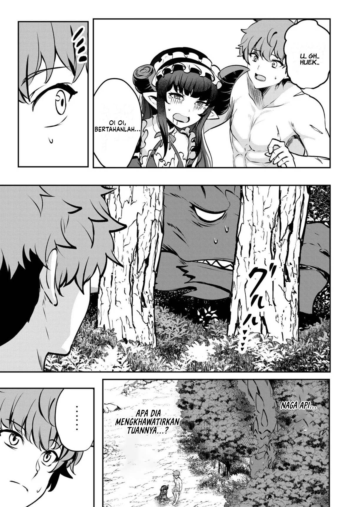 Doredake Doryoku shitemo Mannen Level 0 no Ore wa Tsuihou sareta: Kami no Teki to Yobareta Shounen wa, Shachiku Megami to Deatte Saikyou no Chikara wo Te ni Ireru Chapter 14 - halaman 13