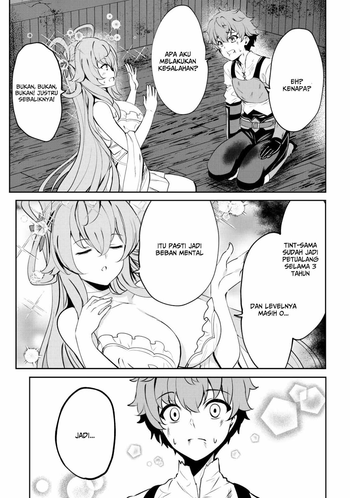 Doredake Doryoku shitemo Mannen Level 0 no Ore wa Tsuihou sareta: Kami no Teki to Yobareta Shounen wa, Shachiku Megami to Deatte Saikyou no Chikara wo Te ni Ireru Chapter 2 - halaman 17