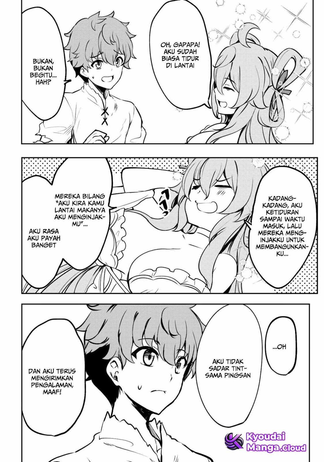 Doredake Doryoku shitemo Mannen Level 0 no Ore wa Tsuihou sareta: Kami no Teki to Yobareta Shounen wa, Shachiku Megami to Deatte Saikyou no Chikara wo Te ni Ireru Chapter 2 - halaman 28
