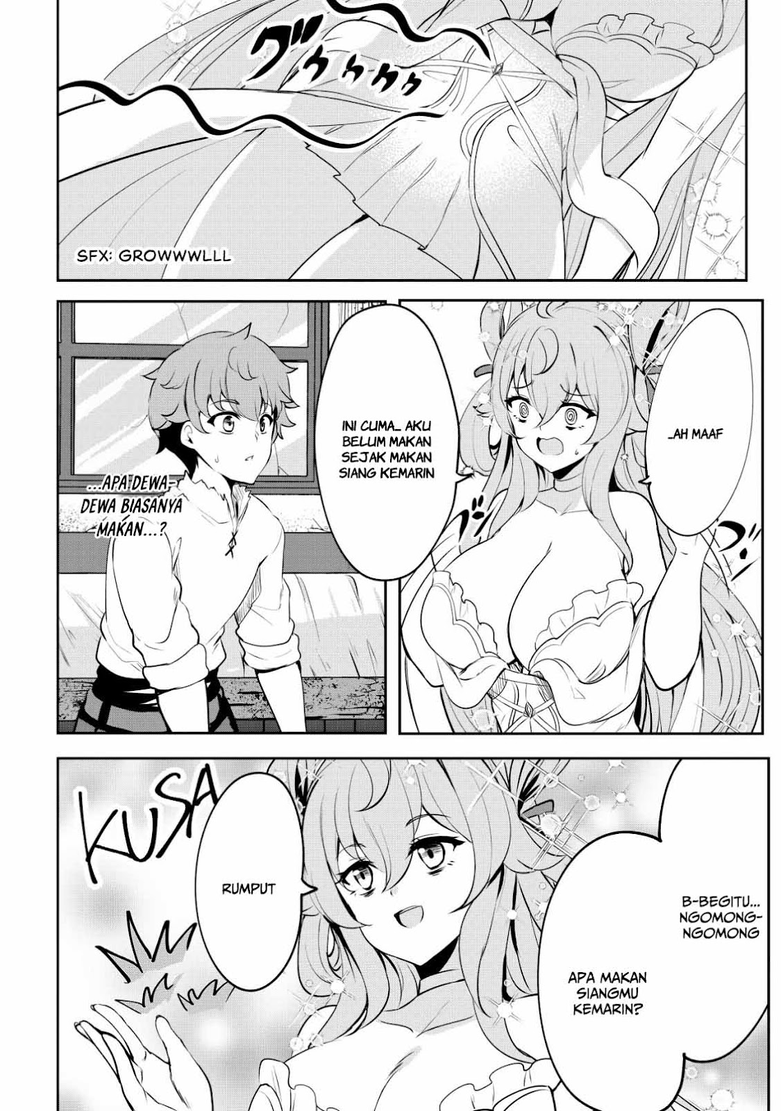 Doredake Doryoku shitemo Mannen Level 0 no Ore wa Tsuihou sareta: Kami no Teki to Yobareta Shounen wa, Shachiku Megami to Deatte Saikyou no Chikara wo Te ni Ireru Chapter 3 - halaman 12