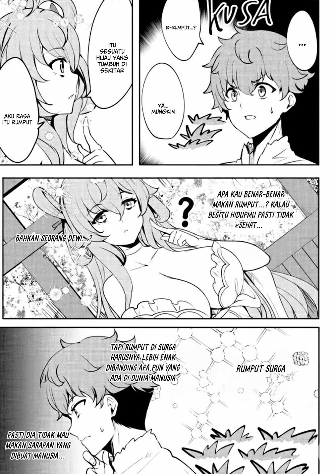 Doredake Doryoku shitemo Mannen Level 0 no Ore wa Tsuihou sareta: Kami no Teki to Yobareta Shounen wa, Shachiku Megami to Deatte Saikyou no Chikara wo Te ni Ireru Chapter 3 - halaman 13