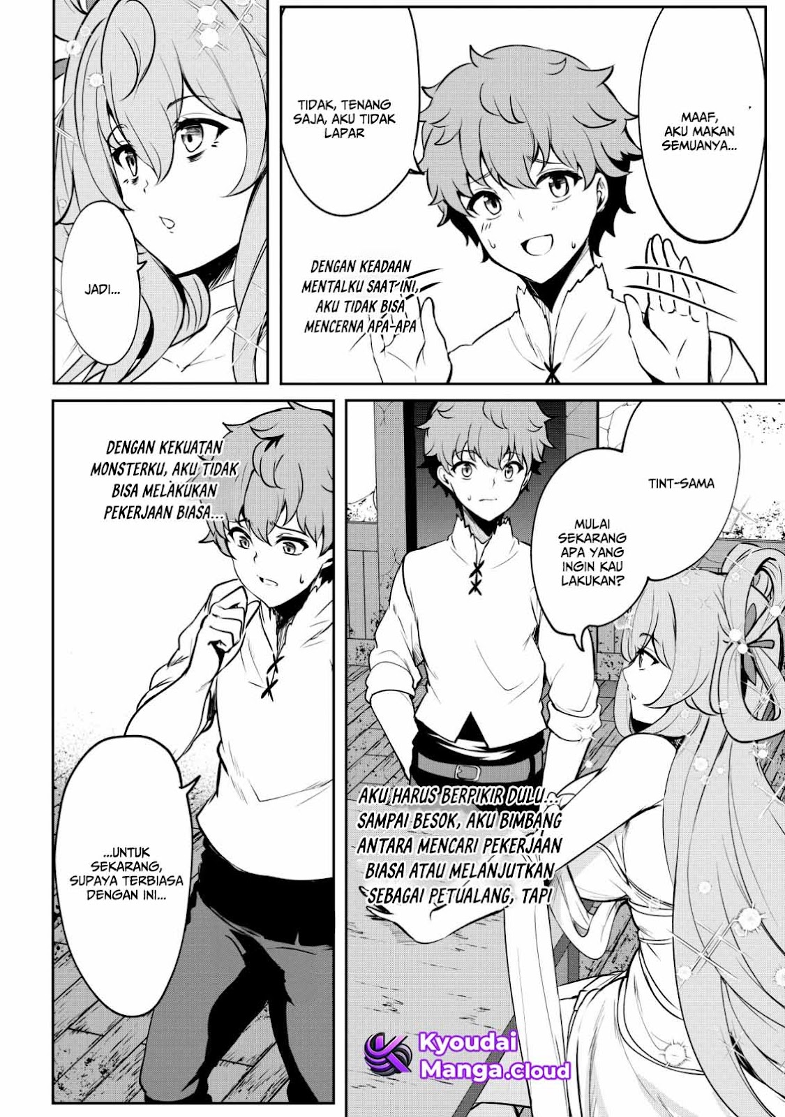Doredake Doryoku shitemo Mannen Level 0 no Ore wa Tsuihou sareta: Kami no Teki to Yobareta Shounen wa, Shachiku Megami to Deatte Saikyou no Chikara wo Te ni Ireru Chapter 3 - halaman 20