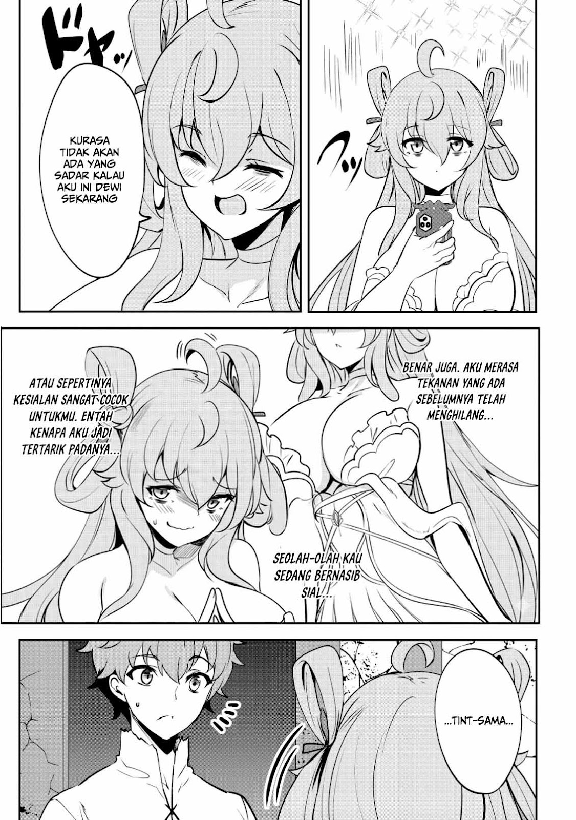 Doredake Doryoku shitemo Mannen Level 0 no Ore wa Tsuihou sareta: Kami no Teki to Yobareta Shounen wa, Shachiku Megami to Deatte Saikyou no Chikara wo Te ni Ireru Chapter 3 - halaman 27