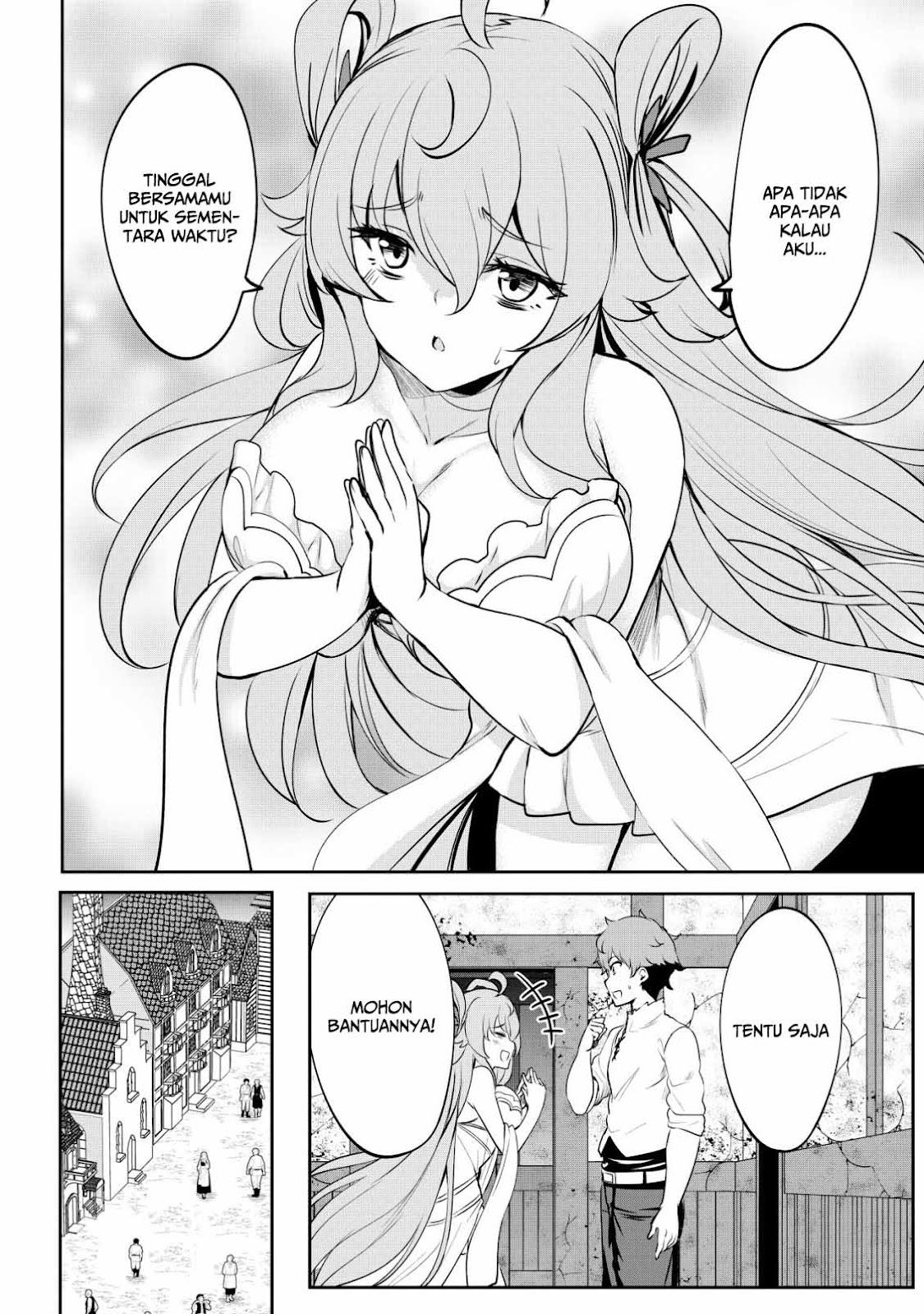 Doredake Doryoku shitemo Mannen Level 0 no Ore wa Tsuihou sareta: Kami no Teki to Yobareta Shounen wa, Shachiku Megami to Deatte Saikyou no Chikara wo Te ni Ireru Chapter 3 - halaman 28