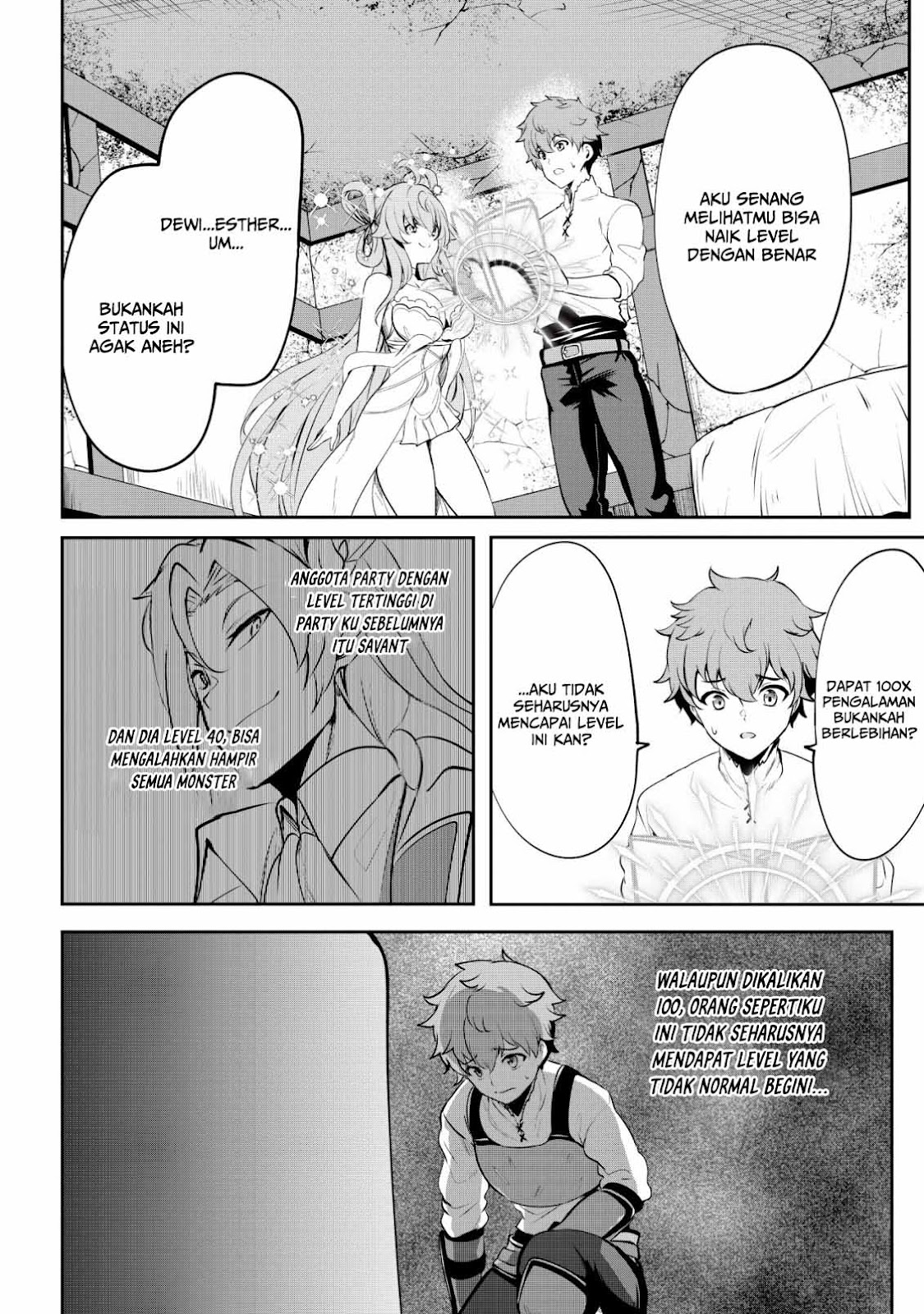 Doredake Doryoku shitemo Mannen Level 0 no Ore wa Tsuihou sareta: Kami no Teki to Yobareta Shounen wa, Shachiku Megami to Deatte Saikyou no Chikara wo Te ni Ireru Chapter 3 - halaman 6