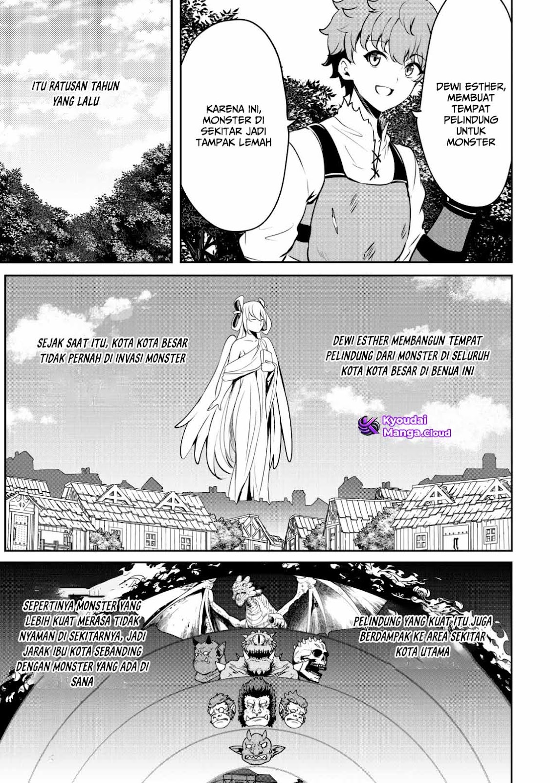 Doredake Doryoku shitemo Mannen Level 0 no Ore wa Tsuihou sareta: Kami no Teki to Yobareta Shounen wa, Shachiku Megami to Deatte Saikyou no Chikara wo Te ni Ireru Chapter 4 - halaman 17