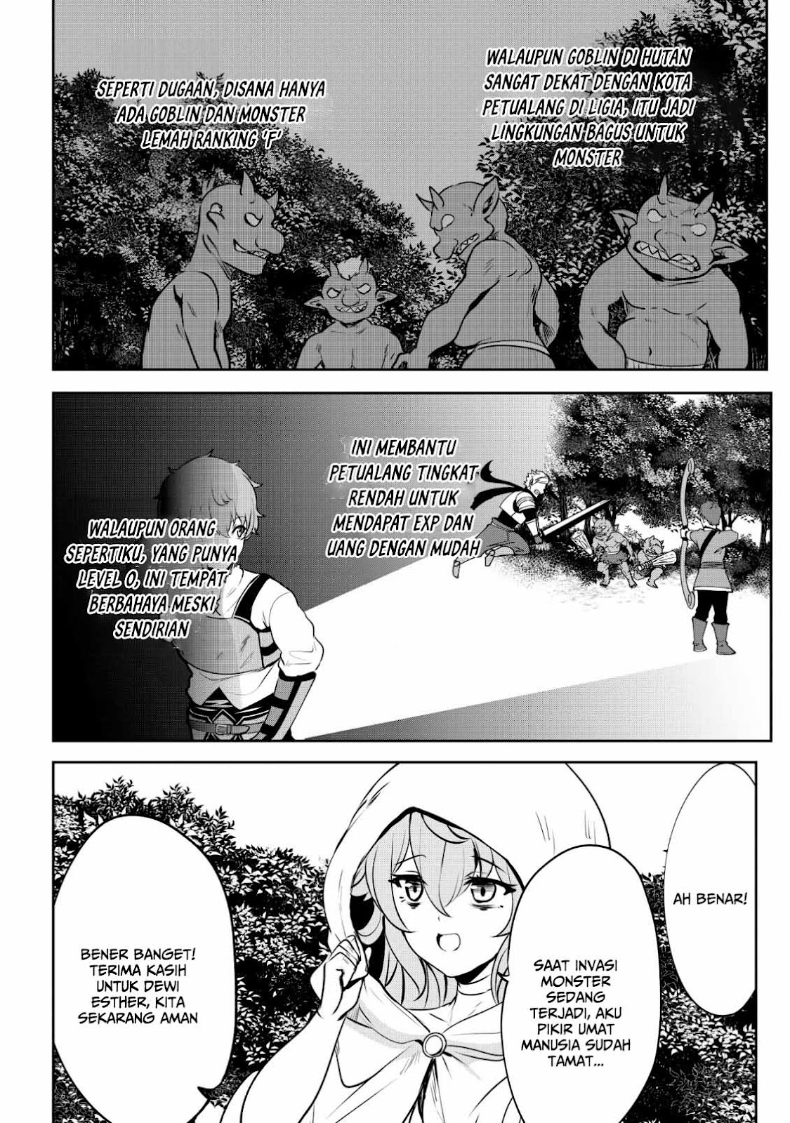 Doredake Doryoku shitemo Mannen Level 0 no Ore wa Tsuihou sareta: Kami no Teki to Yobareta Shounen wa, Shachiku Megami to Deatte Saikyou no Chikara wo Te ni Ireru Chapter 4 - halaman 18