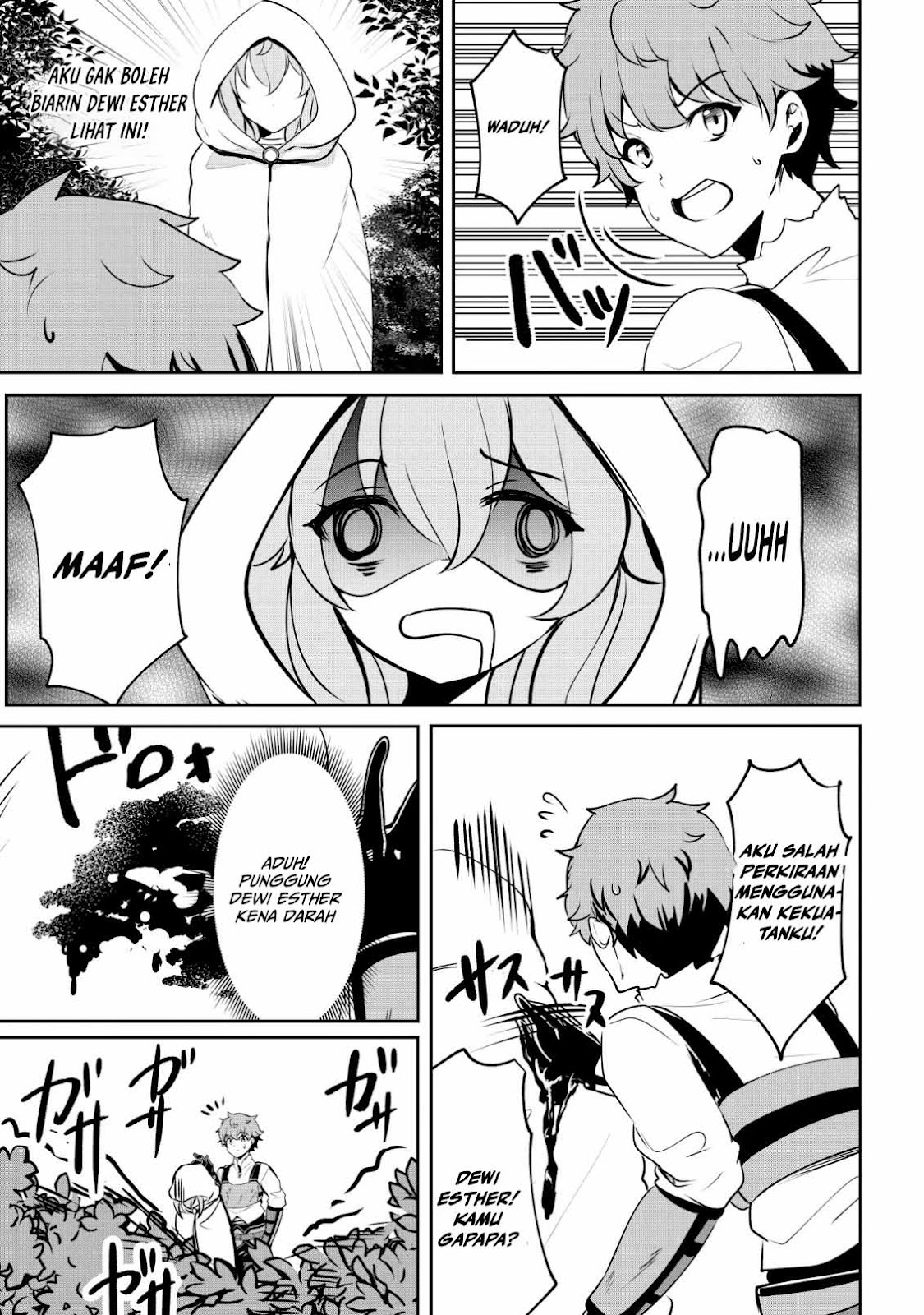 Doredake Doryoku shitemo Mannen Level 0 no Ore wa Tsuihou sareta: Kami no Teki to Yobareta Shounen wa, Shachiku Megami to Deatte Saikyou no Chikara wo Te ni Ireru Chapter 4 - halaman 25