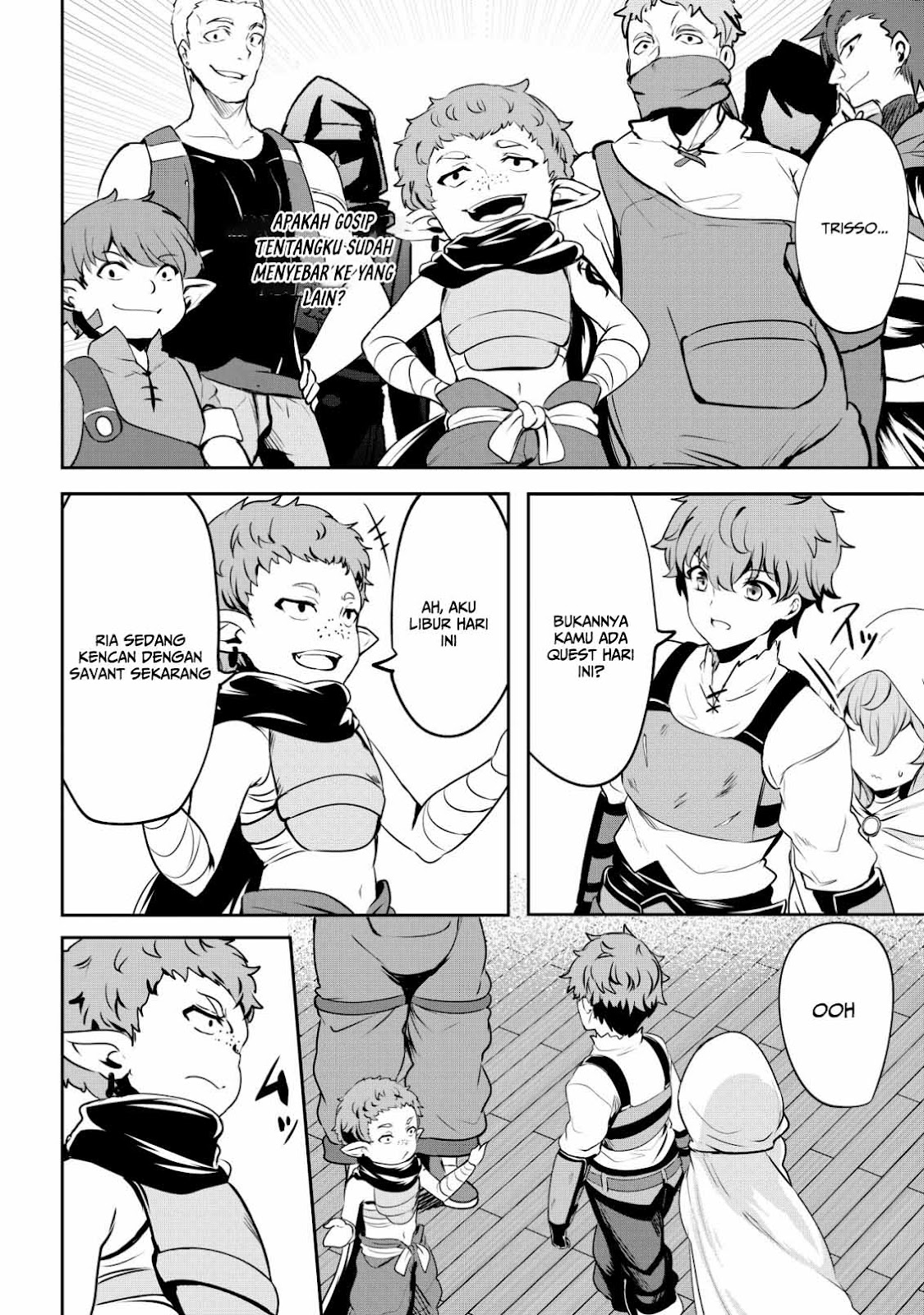 Doredake Doryoku shitemo Mannen Level 0 no Ore wa Tsuihou sareta: Kami no Teki to Yobareta Shounen wa, Shachiku Megami to Deatte Saikyou no Chikara wo Te ni Ireru Chapter 4 - halaman 6