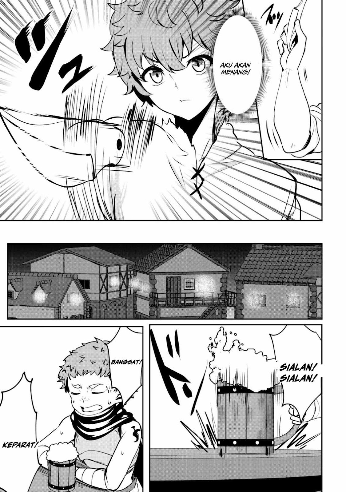 Doredake Doryoku shitemo Mannen Level 0 no Ore wa Tsuihou sareta: Kami no Teki to Yobareta Shounen wa, Shachiku Megami to Deatte Saikyou no Chikara wo Te ni Ireru Chapter 5 - halaman 23