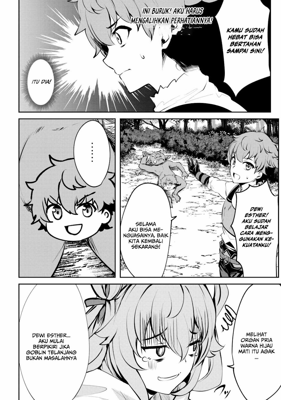 Doredake Doryoku shitemo Mannen Level 0 no Ore wa Tsuihou sareta: Kami no Teki to Yobareta Shounen wa, Shachiku Megami to Deatte Saikyou no Chikara wo Te ni Ireru Chapter 5 - halaman 8