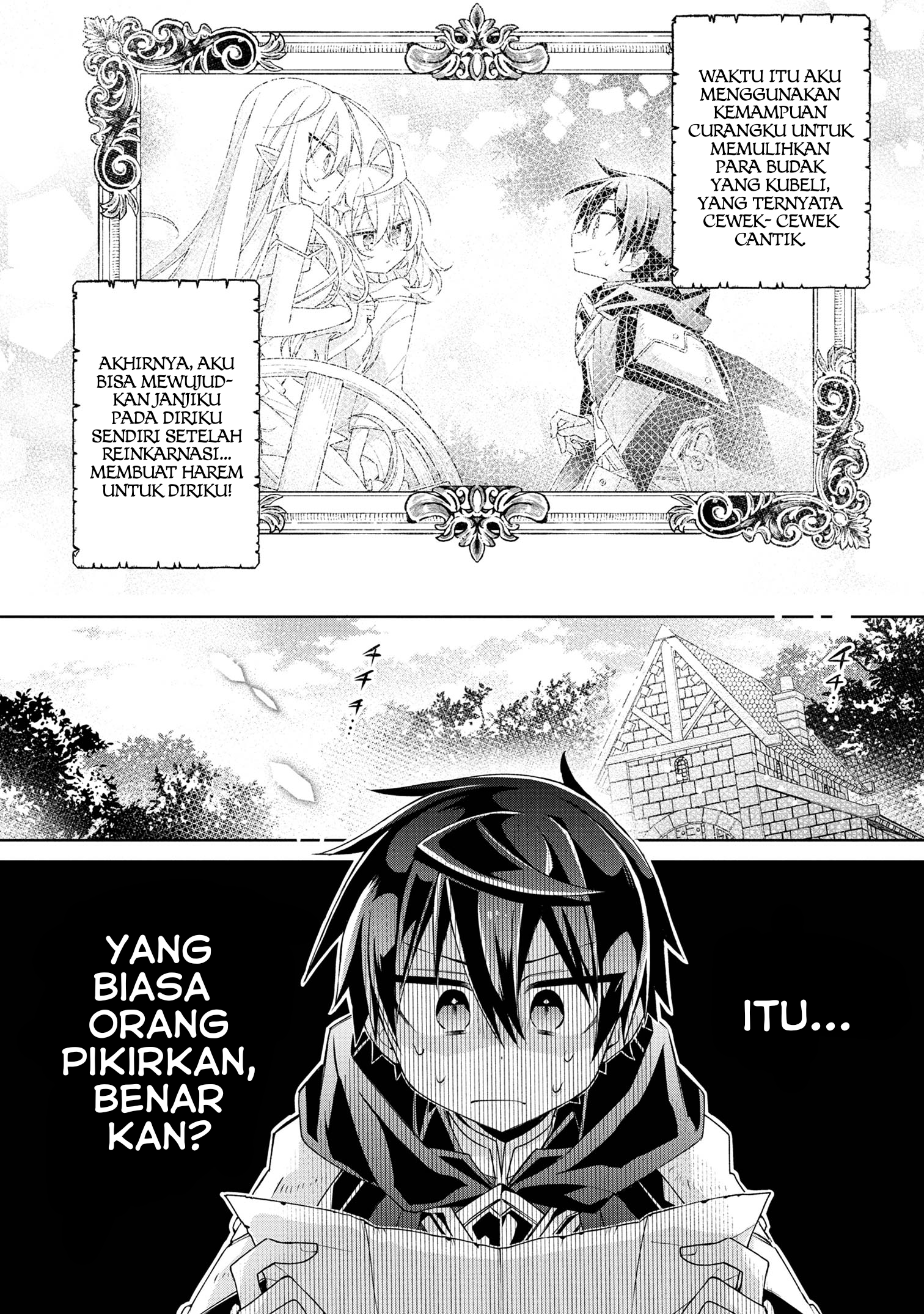 Dorei kara no Kitai to Hyouka no Sei de Sakushu Dekinai no da ga Chapter 2 - halaman 1