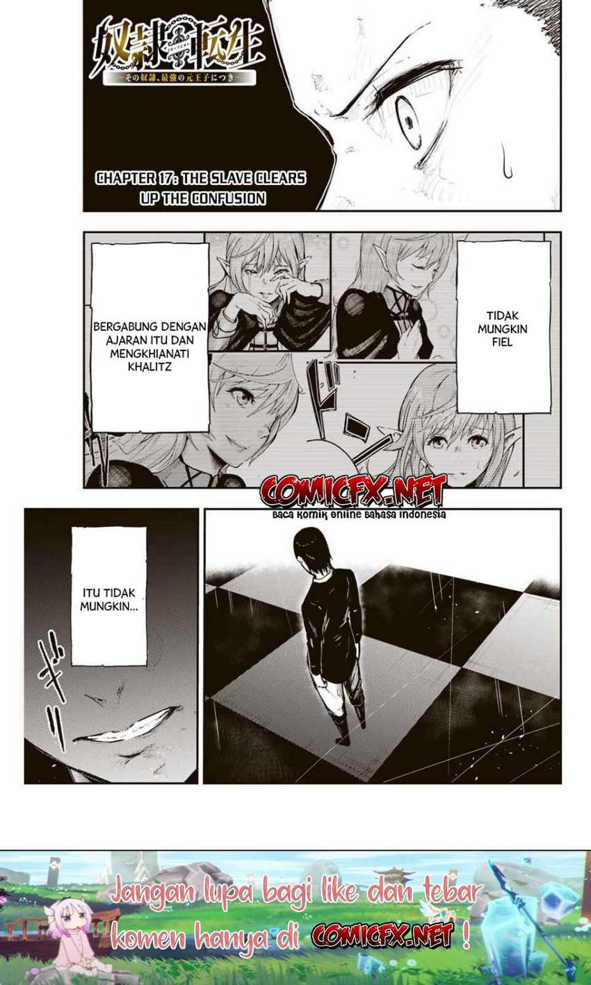 Dorei Tensei: Sono Dorei, Saikyou no Moto Ouji ni Tsuki Chapter 17 - halaman 2