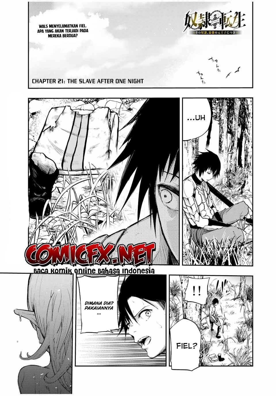 Dorei Tensei: Sono Dorei, Saikyou no Moto Ouji ni Tsuki Chapter 21 - halaman 2