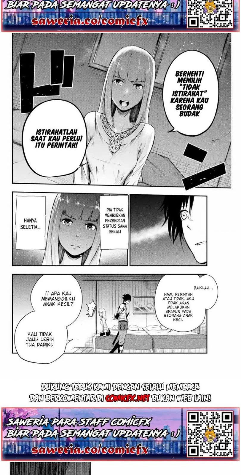 Dorei Tensei: Sono Dorei, Saikyou no Moto Ouji ni Tsuki Chapter 5.1 - halaman 2