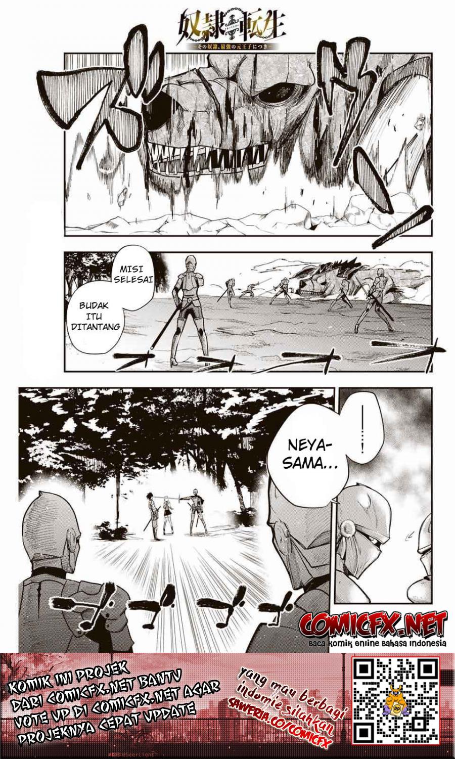Dorei Tensei: Sono Dorei, Saikyou no Moto Ouji ni Tsuki Chapter 9 - halaman 2