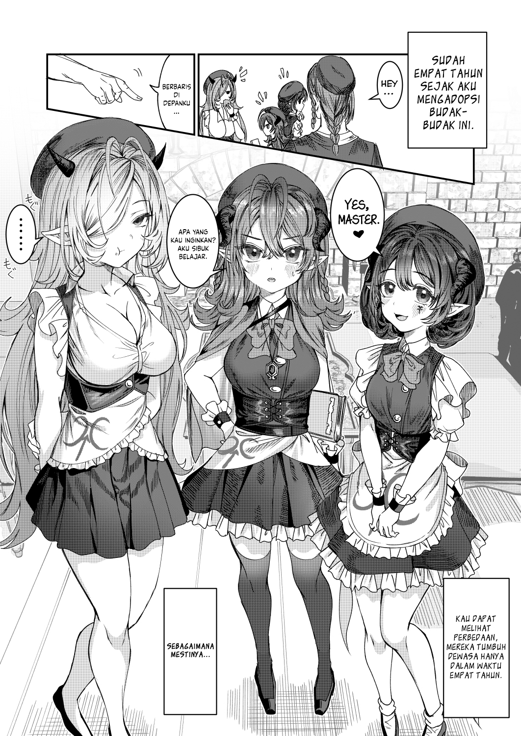 Dorei wo Choukyou shite Harem Tsukuru Chapter 11 - halaman 1