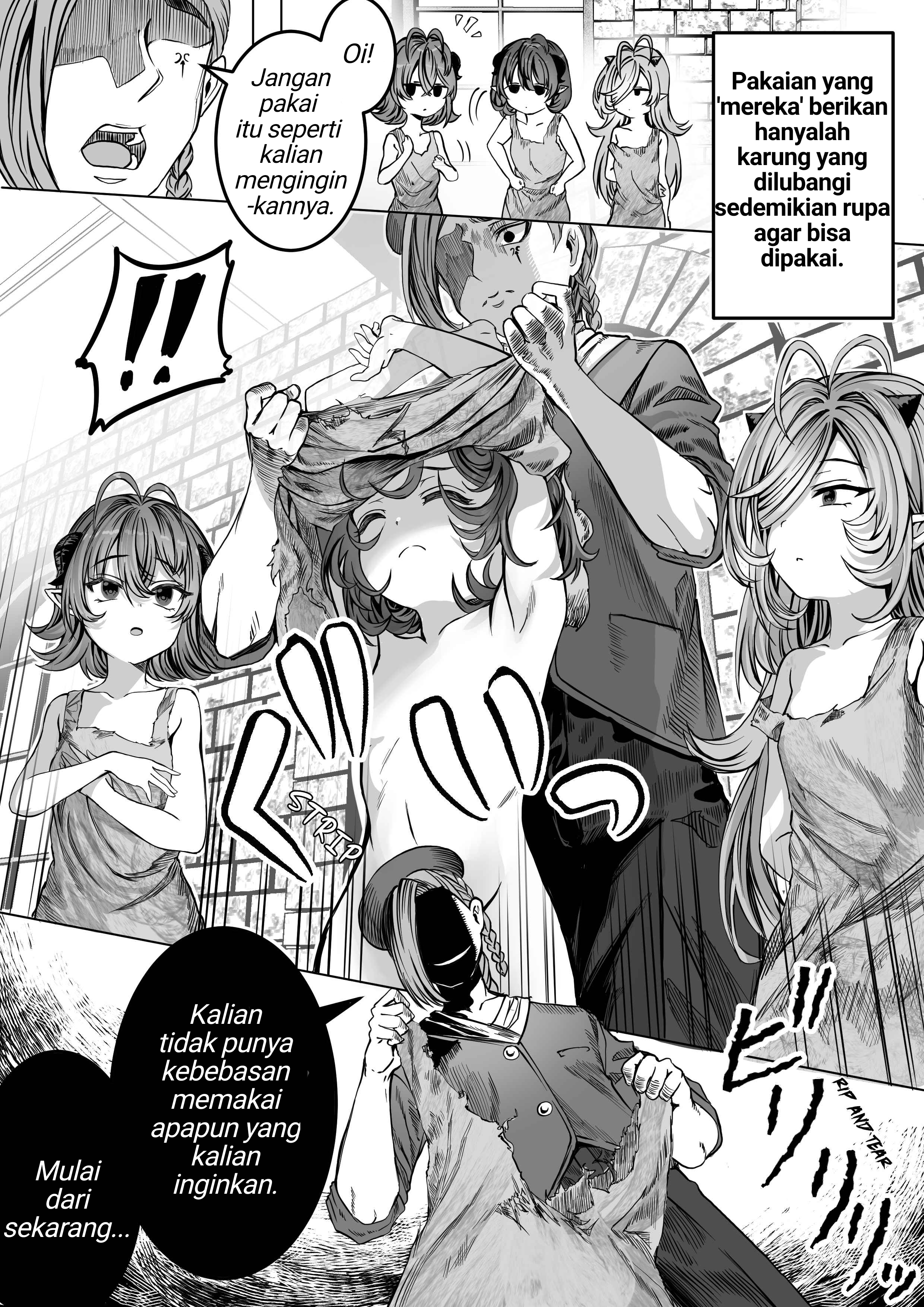 Dorei wo Choukyou shite Harem Tsukuru Chapter 3 - halaman 1