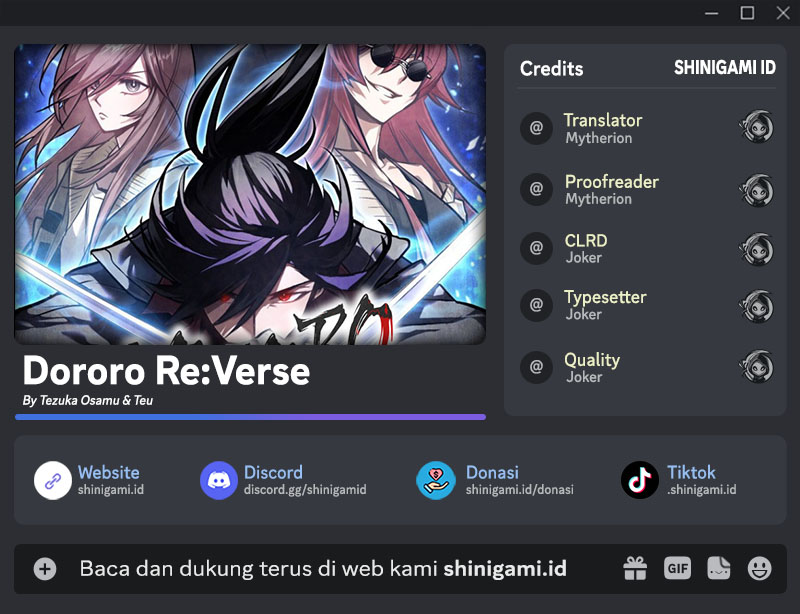 Dororo Re:Verse Chapter 21 - halaman 1