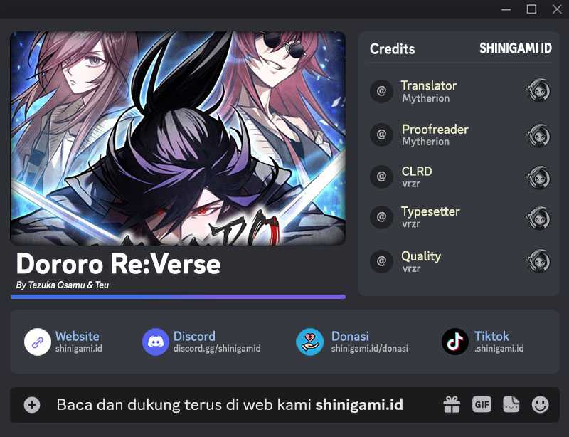 Dororo Re:Verse Chapter 32 - halaman 1
