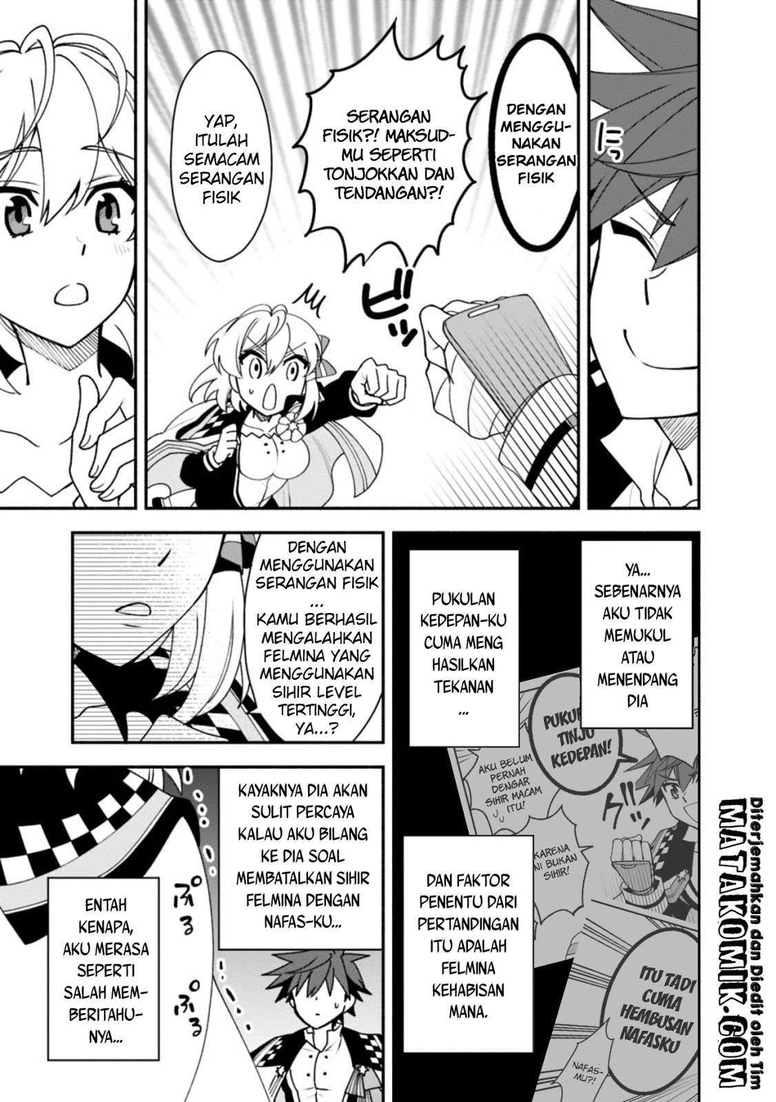 Doryoku Shisugita Sekai Saikyou no Butouka ha, Mahou Sekai wo Yoyuu de Ikinuku Chapter 8 - halaman 7