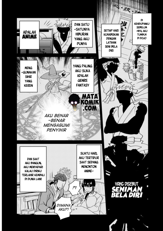 Doryoku Shisugita Sekai Saikyou no Butouka wa, Mahou Sekai wo Yoyuu de Ikinuku. Chapter 1 - halaman 5