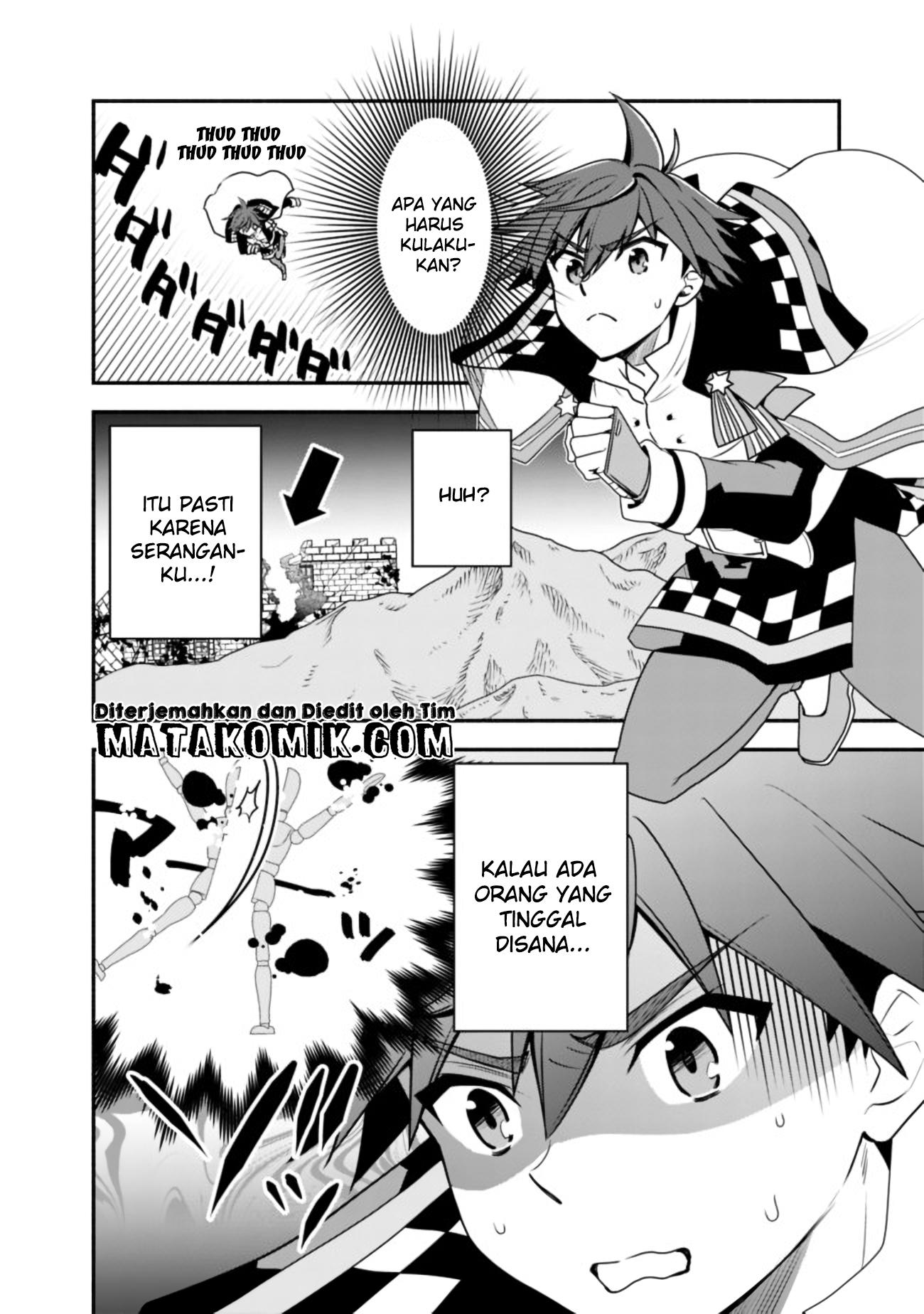 Doryoku Shisugita Sekai Saikyou no Butouka wa, Mahou Sekai wo Yoyuu de Ikinuku. Chapter 13 - halaman 4