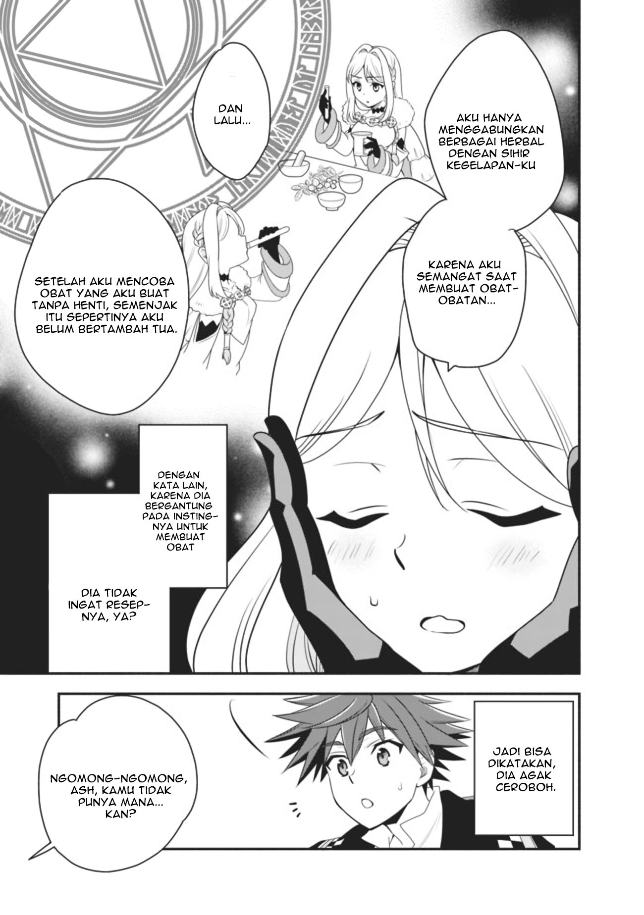 Doryoku Shisugita Sekai Saikyou no Butouka wa, Mahou Sekai wo Yoyuu de Ikinuku. Chapter 15 - halaman 9