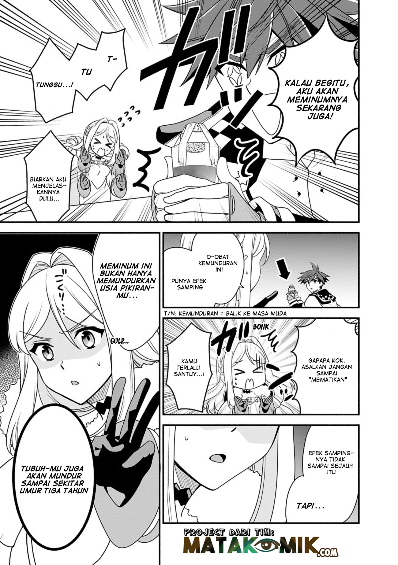 Doryoku Shisugita Sekai Saikyou no Butouka wa, Mahou Sekai wo Yoyuu de Ikinuku. Chapter 16 - halaman 9