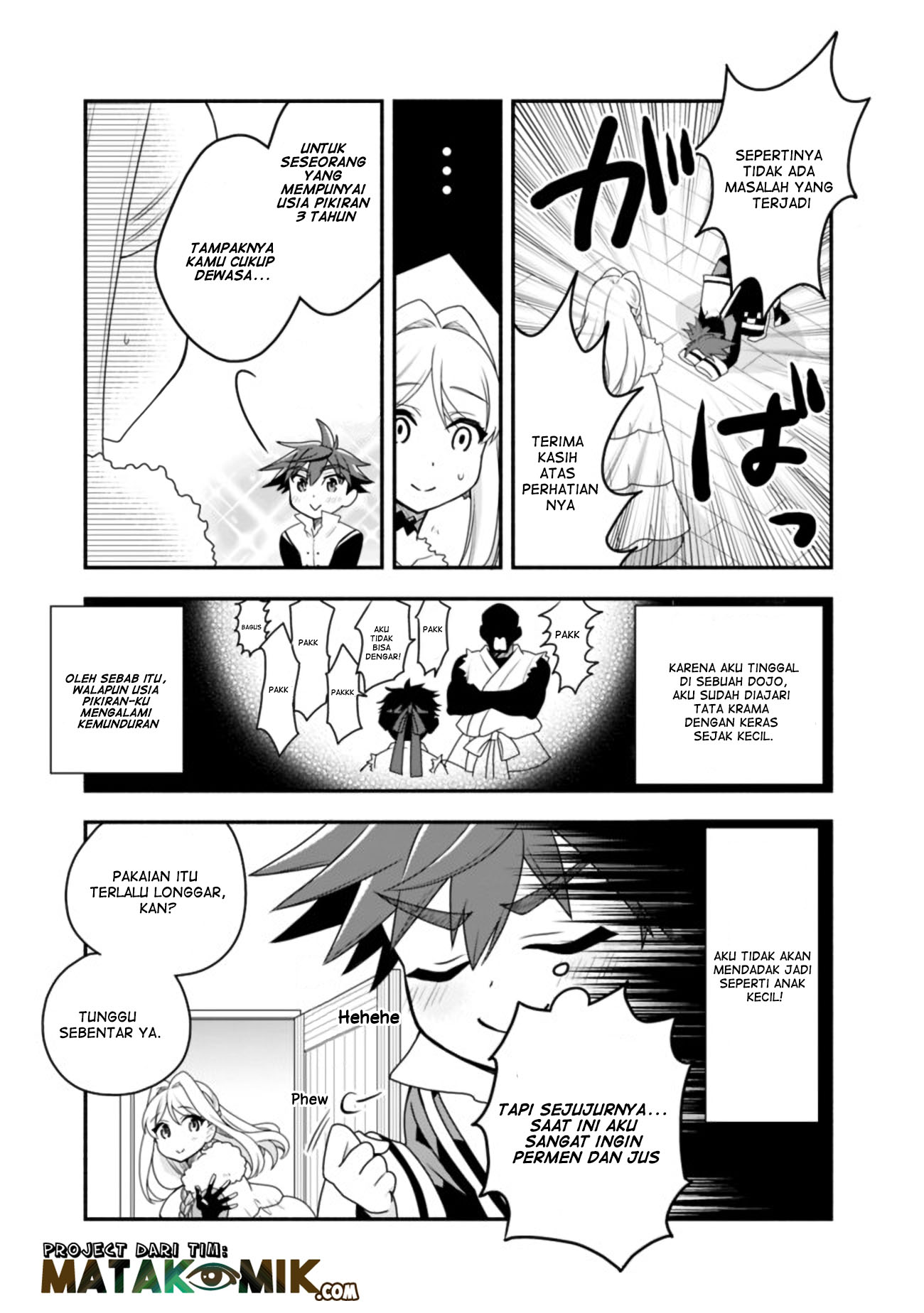 Doryoku Shisugita Sekai Saikyou no Butouka wa, Mahou Sekai wo Yoyuu de Ikinuku. Chapter 17 - halaman 5