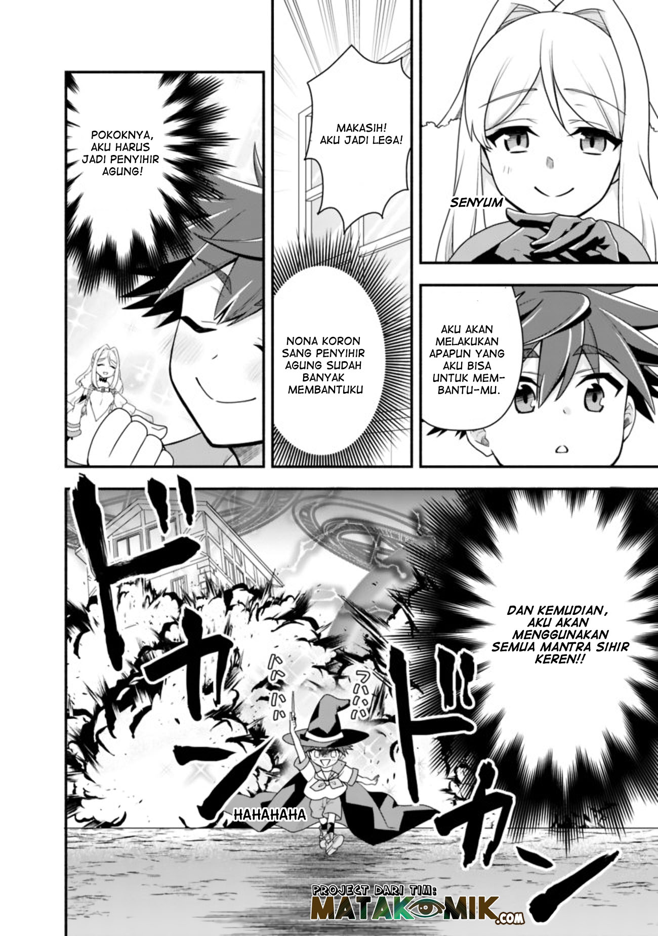 Doryoku Shisugita Sekai Saikyou no Butouka wa, Mahou Sekai wo Yoyuu de Ikinuku. Chapter 17 - halaman 8