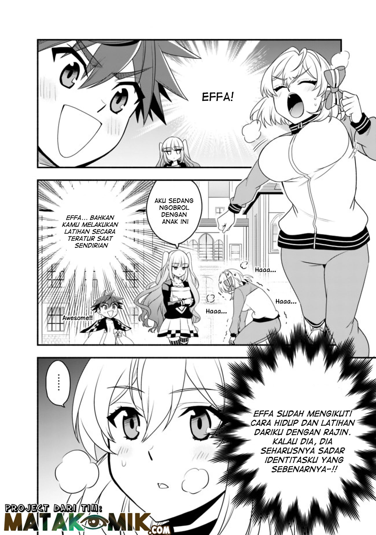 Doryoku Shisugita Sekai Saikyou no Butouka wa, Mahou Sekai wo Yoyuu de Ikinuku. Chapter 19 - halaman 17