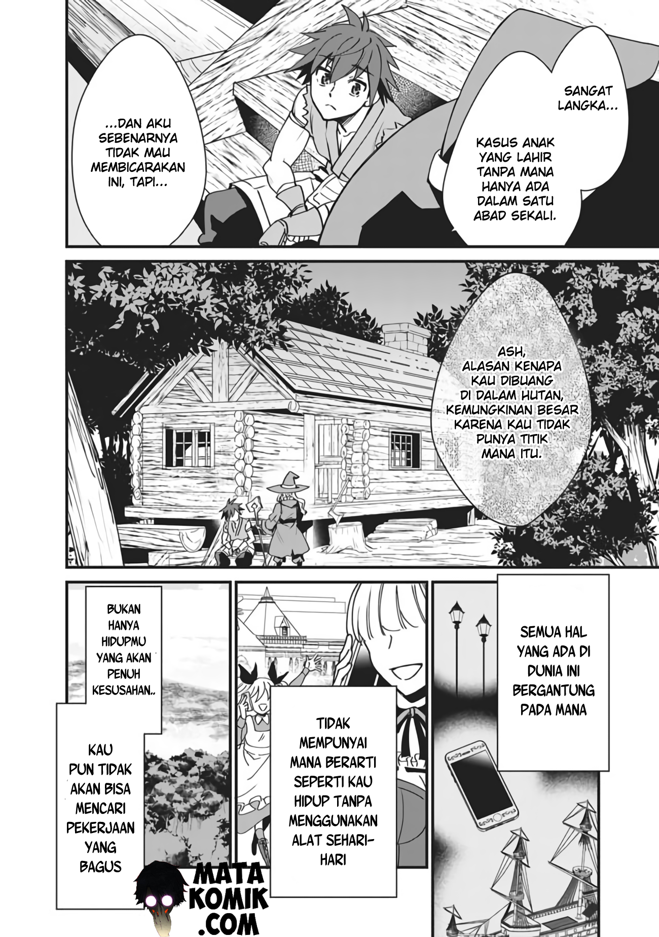 Doryoku Shisugita Sekai Saikyou no Butouka wa, Mahou Sekai wo Yoyuu de Ikinuku. Chapter 2 - halaman 12