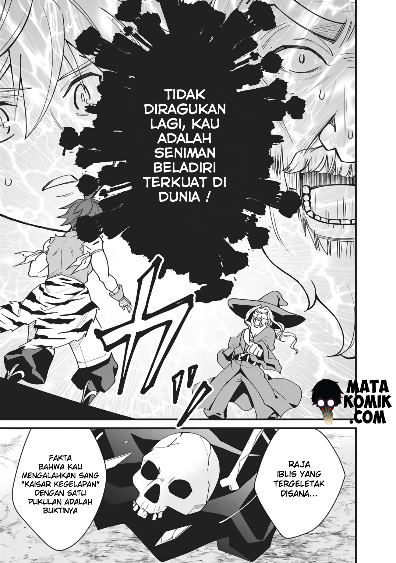 Doryoku Shisugita Sekai Saikyou no Butouka wa, Mahou Sekai wo Yoyuu de Ikinuku. Chapter 2 - halaman 5