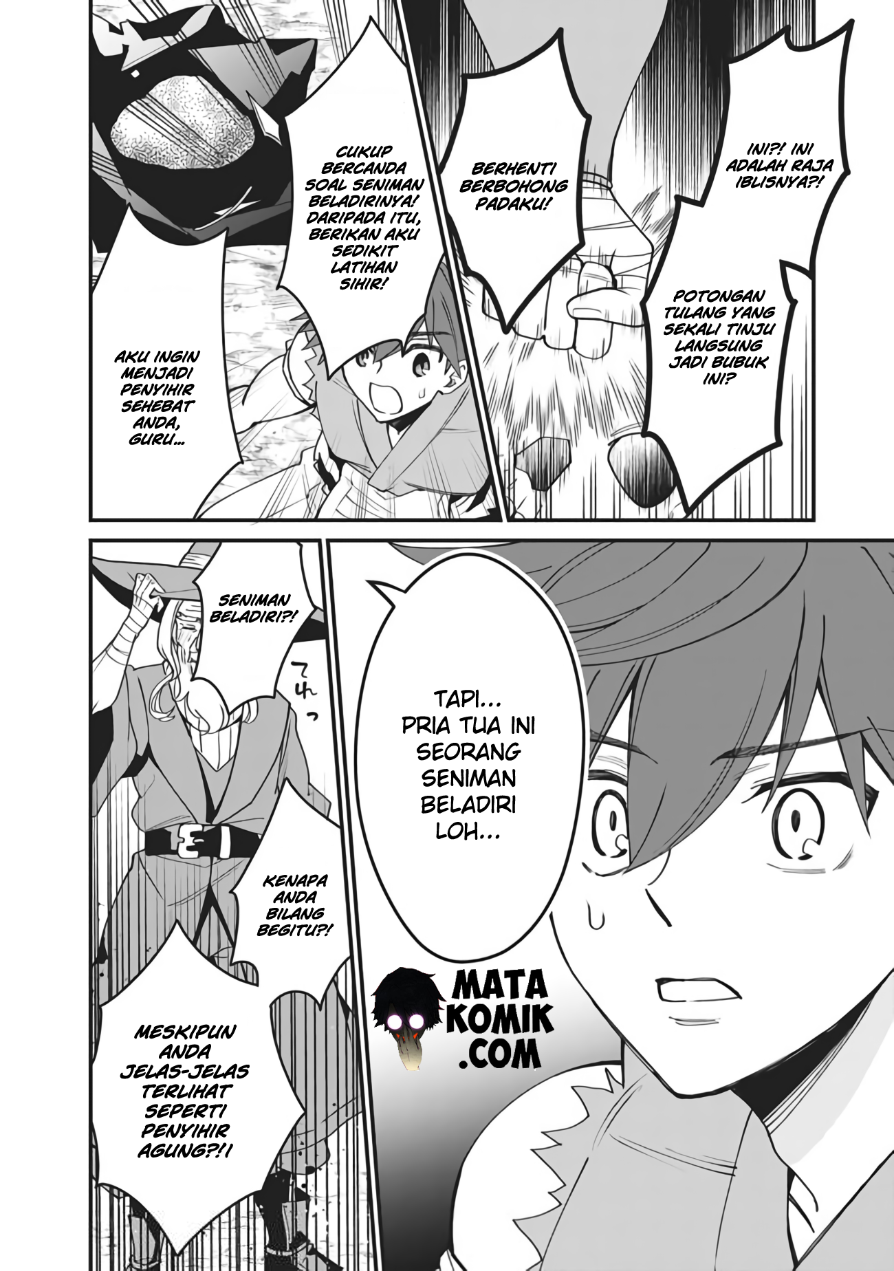 Doryoku Shisugita Sekai Saikyou no Butouka wa, Mahou Sekai wo Yoyuu de Ikinuku. Chapter 2 - halaman 6