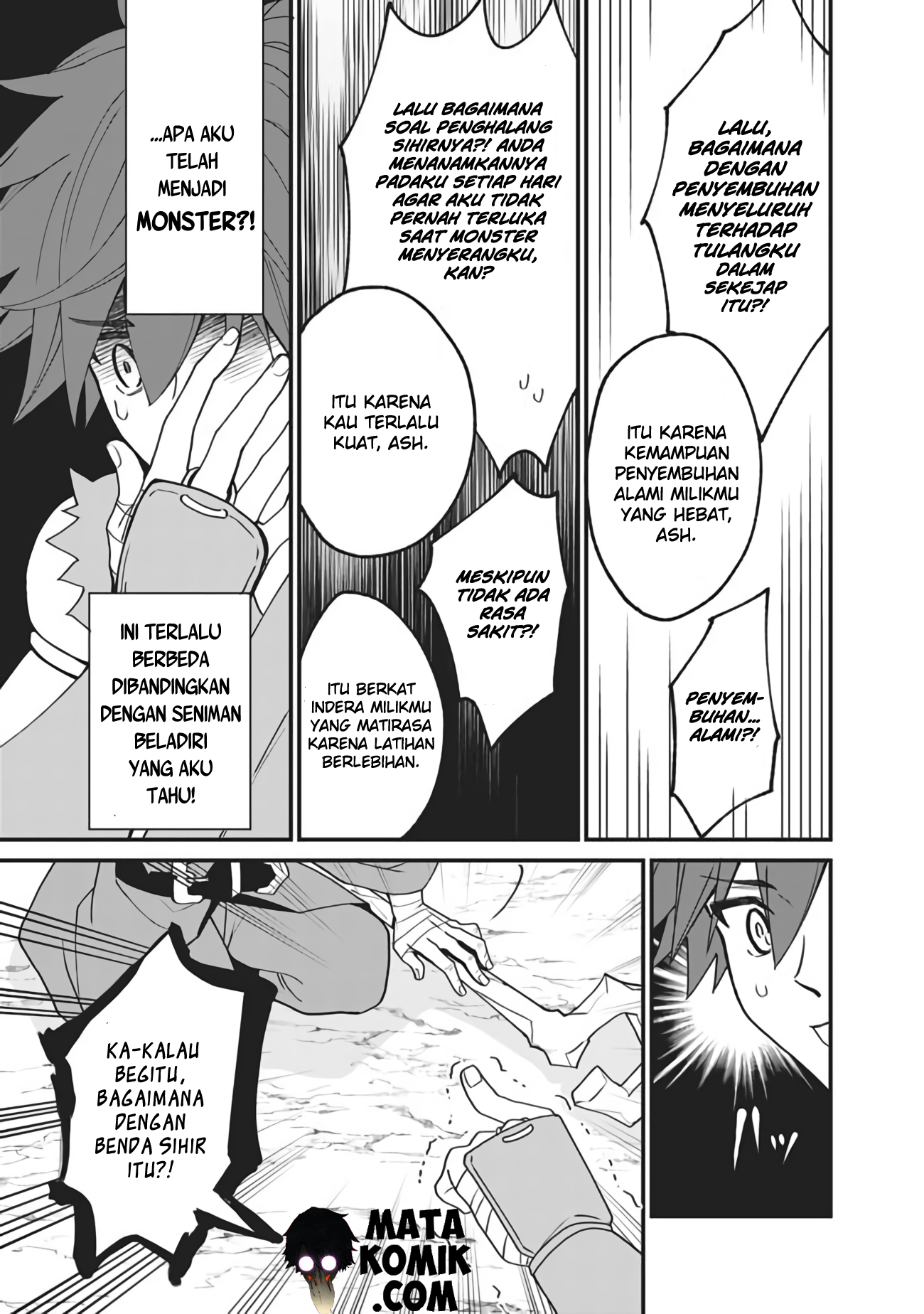 Doryoku Shisugita Sekai Saikyou no Butouka wa, Mahou Sekai wo Yoyuu de Ikinuku. Chapter 2 - halaman 7