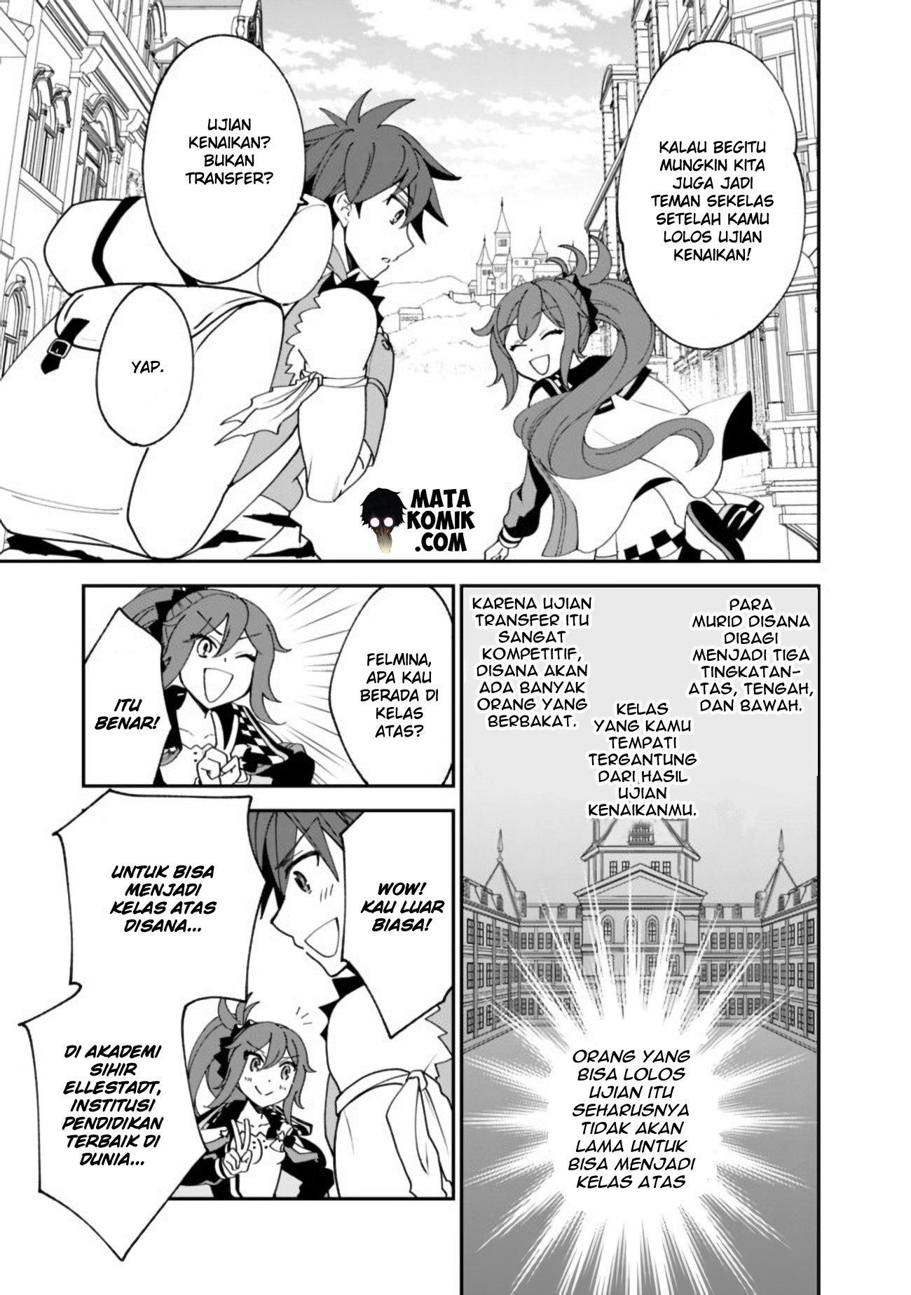 Doryoku Shisugita Sekai Saikyou no Butouka wa, Mahou Sekai wo Yoyuu de Ikinuku. Chapter 3 - halaman 7