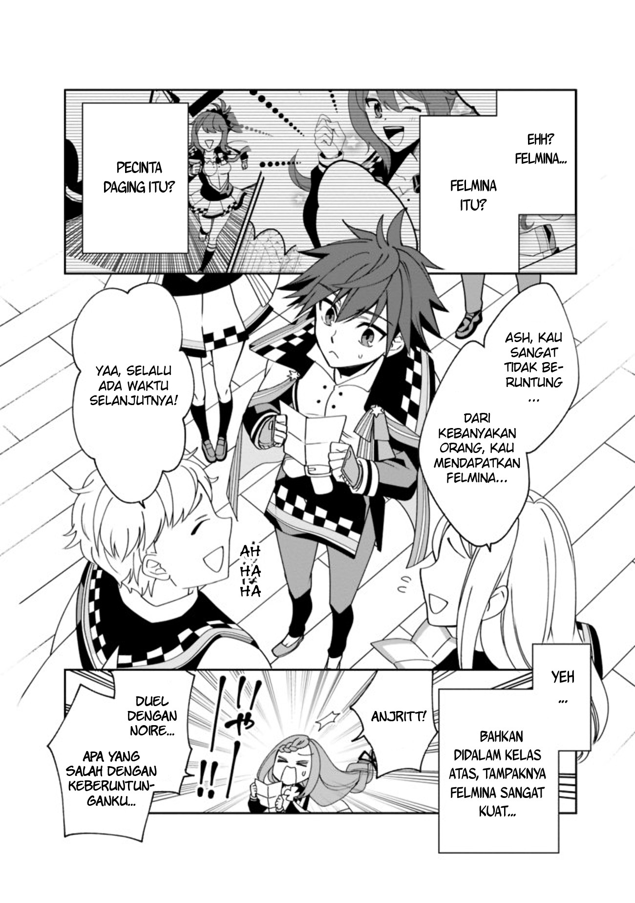 Doryoku Shisugita Sekai Saikyou no Butouka wa, Mahou Sekai wo Yoyuu de Ikinuku. Chapter 4 - halaman 15