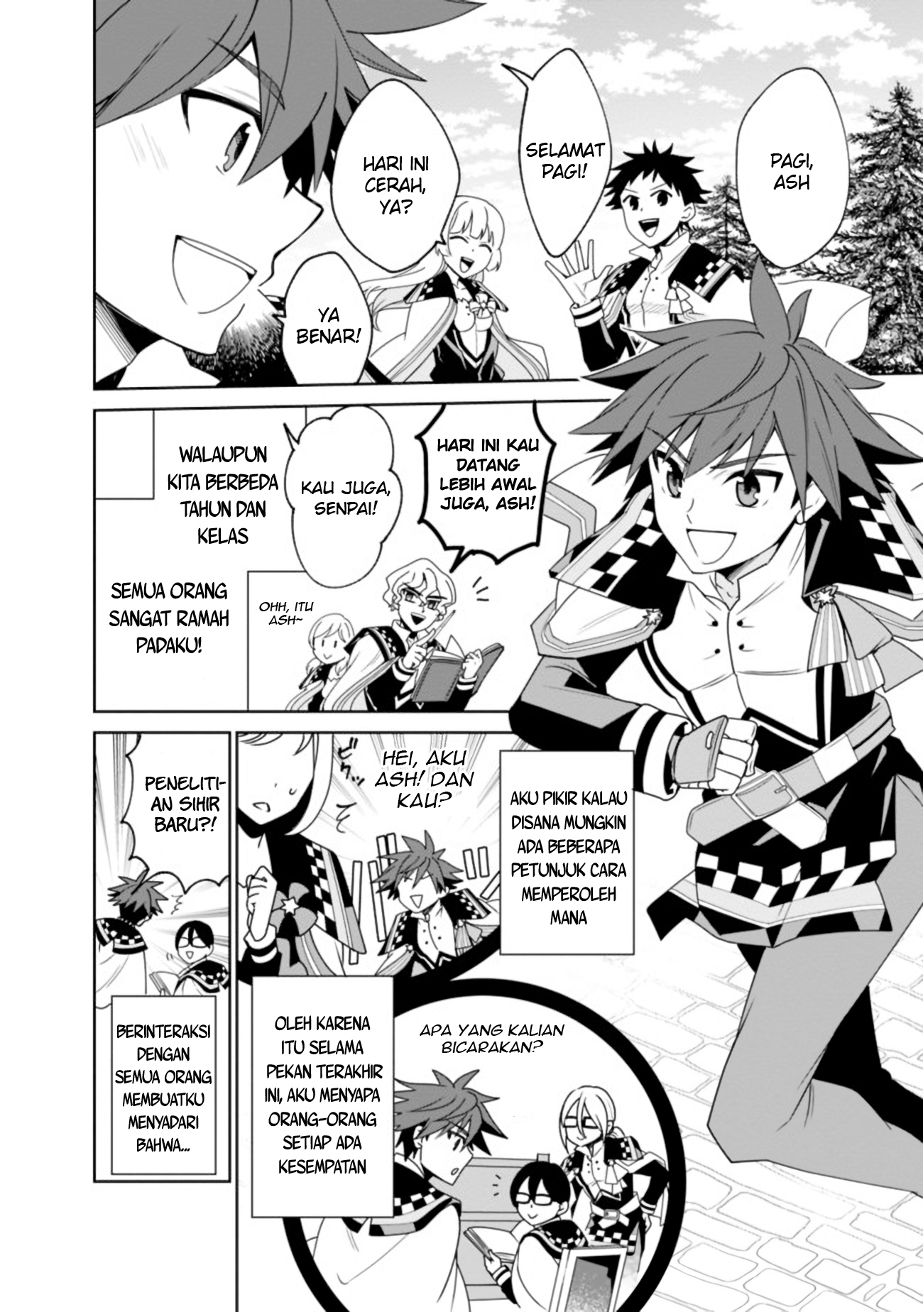 Doryoku Shisugita Sekai Saikyou no Butouka wa, Mahou Sekai wo Yoyuu de Ikinuku. Chapter 4 - halaman 4