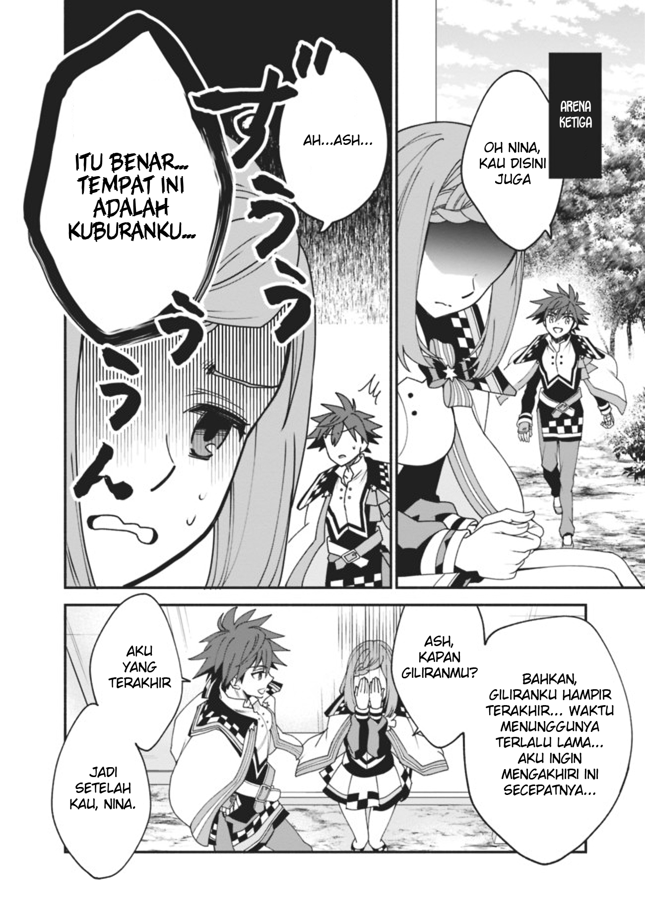 Doryoku Shisugita Sekai Saikyou no Butouka wa, Mahou Sekai wo Yoyuu de Ikinuku. Chapter 5 - halaman 14