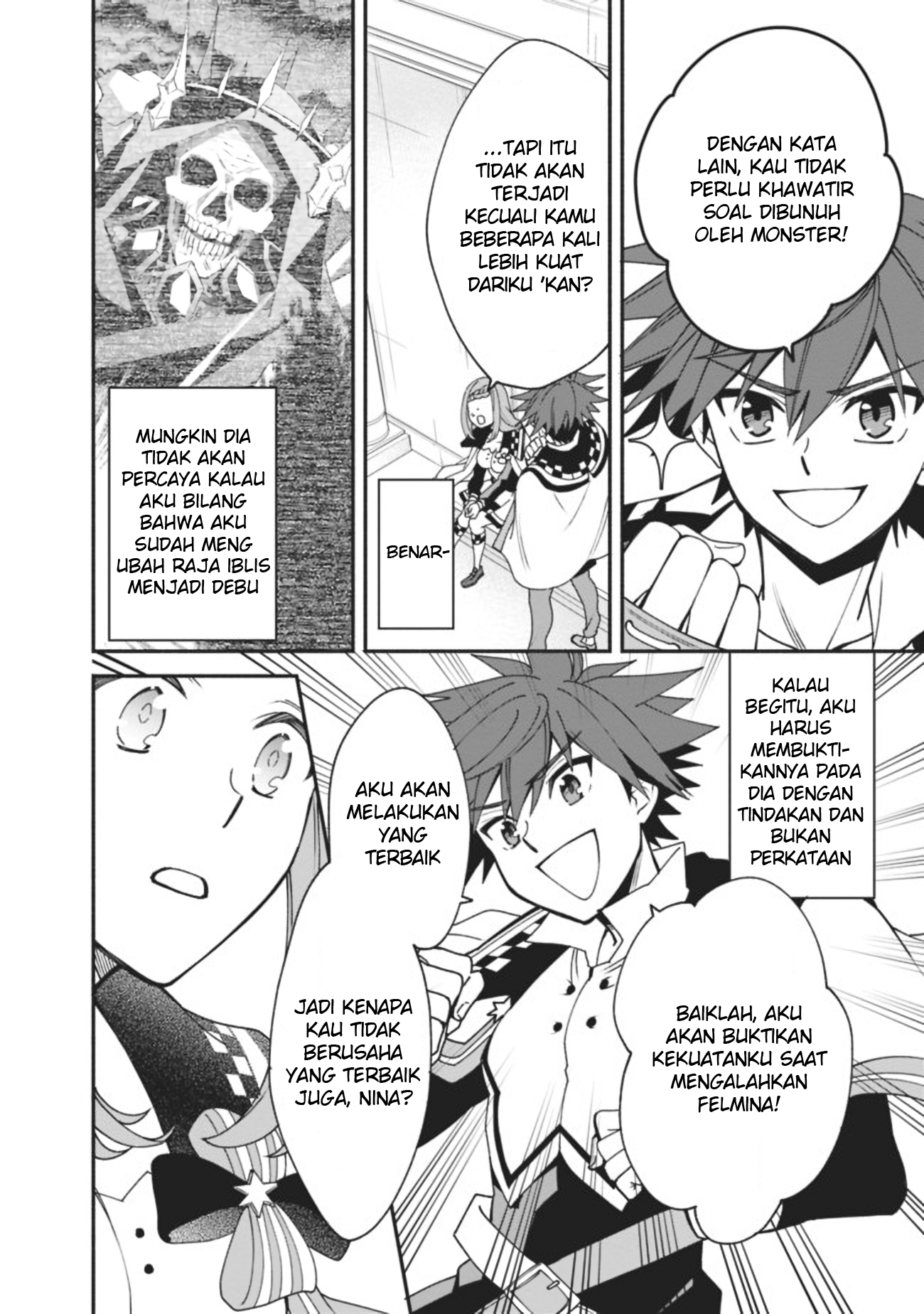 Doryoku Shisugita Sekai Saikyou no Butouka wa, Mahou Sekai wo Yoyuu de Ikinuku. Chapter 5 - halaman 18