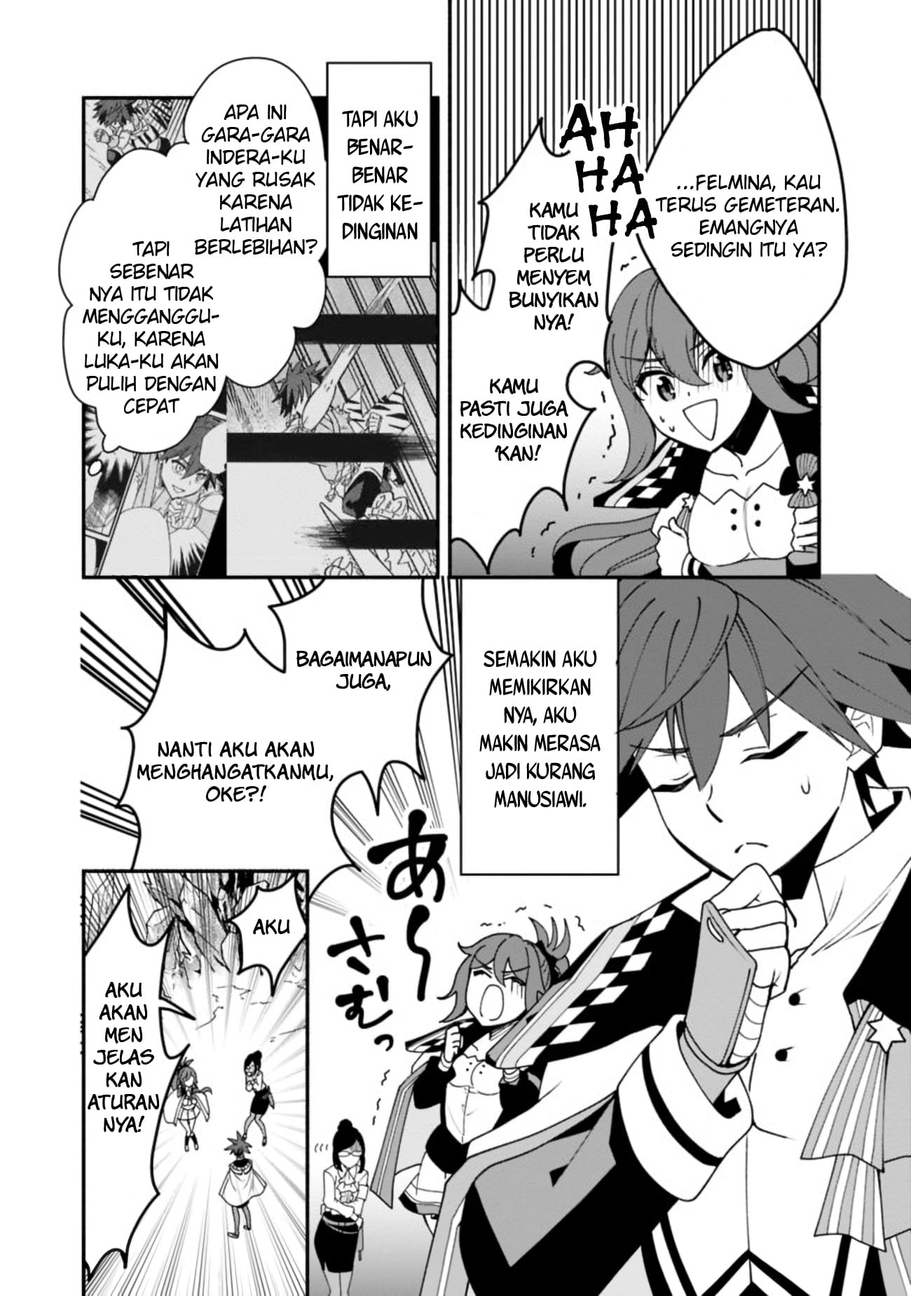 Doryoku Shisugita Sekai Saikyou no Butouka wa, Mahou Sekai wo Yoyuu de Ikinuku. Chapter 6 - halaman 10